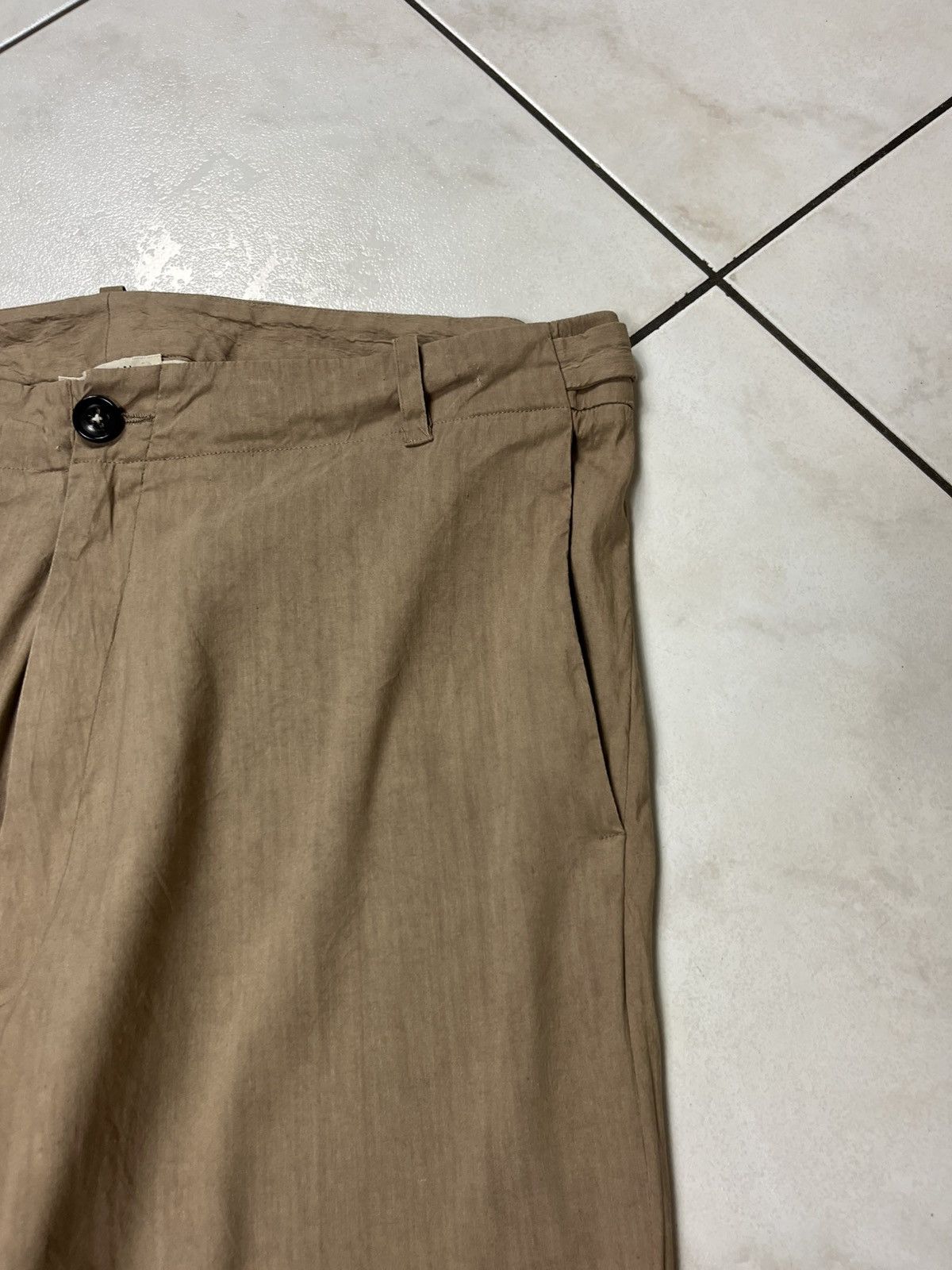 Damir Doma × Designer Damir Doma linen drop crotch pants asymmetric Size US 34 / EU 50 - 7 Thumbnail