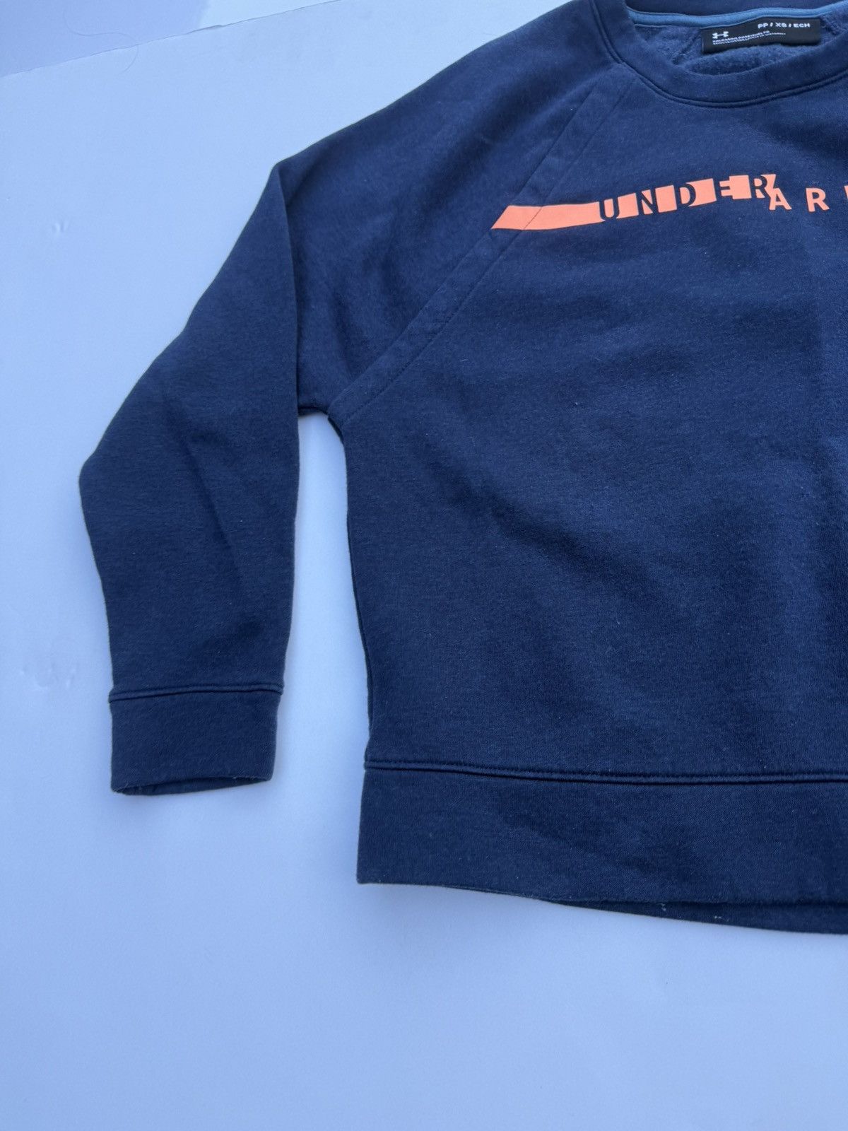 Under Armour Navy blue Under Armor Sweatshirt Size US M / EU 48-50 / 2 - 2 Thumbnail