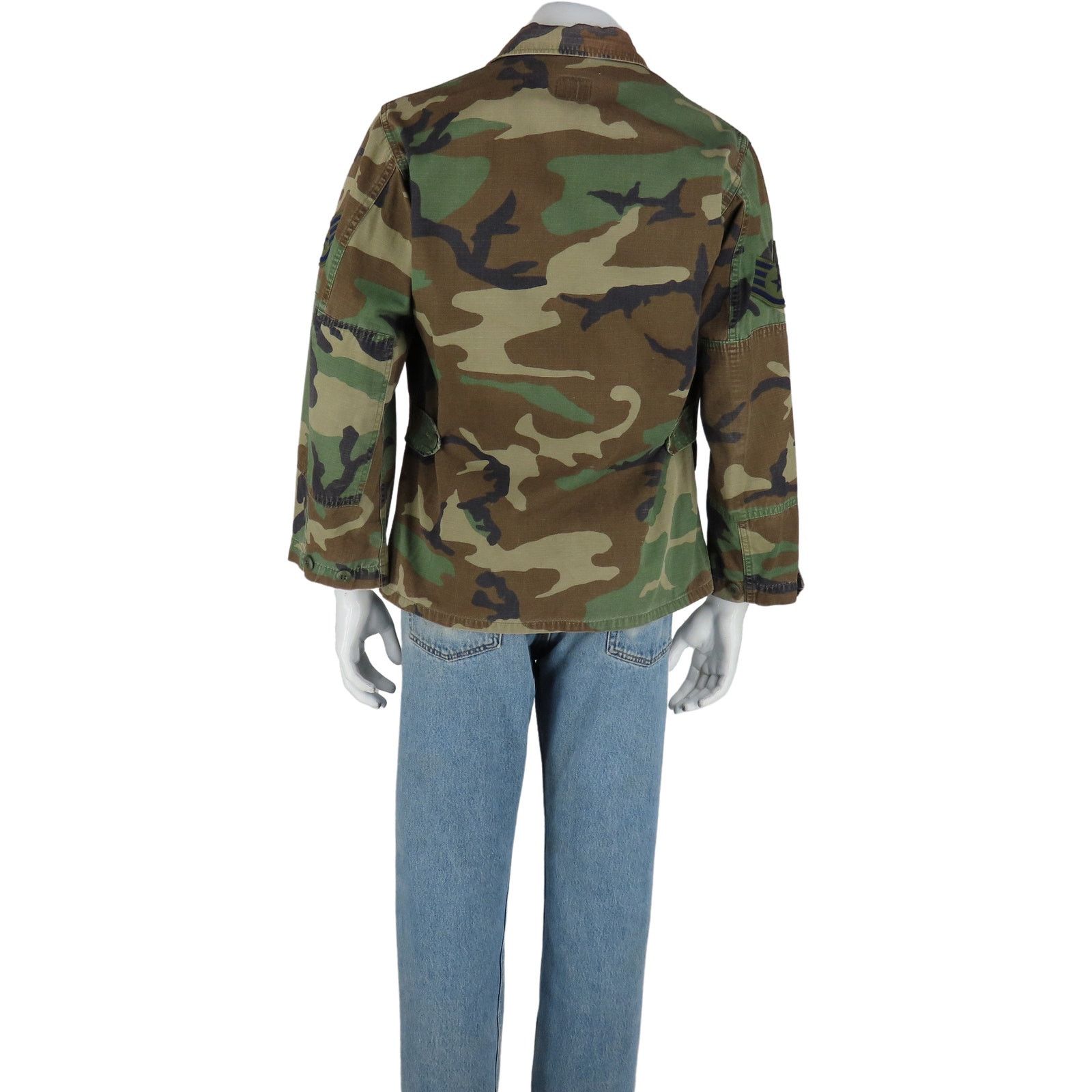 Vintage Vintage 80s Camo Army Field Combat Shirt S Size US S / EU 44-46 / 1 - 3 Thumbnail