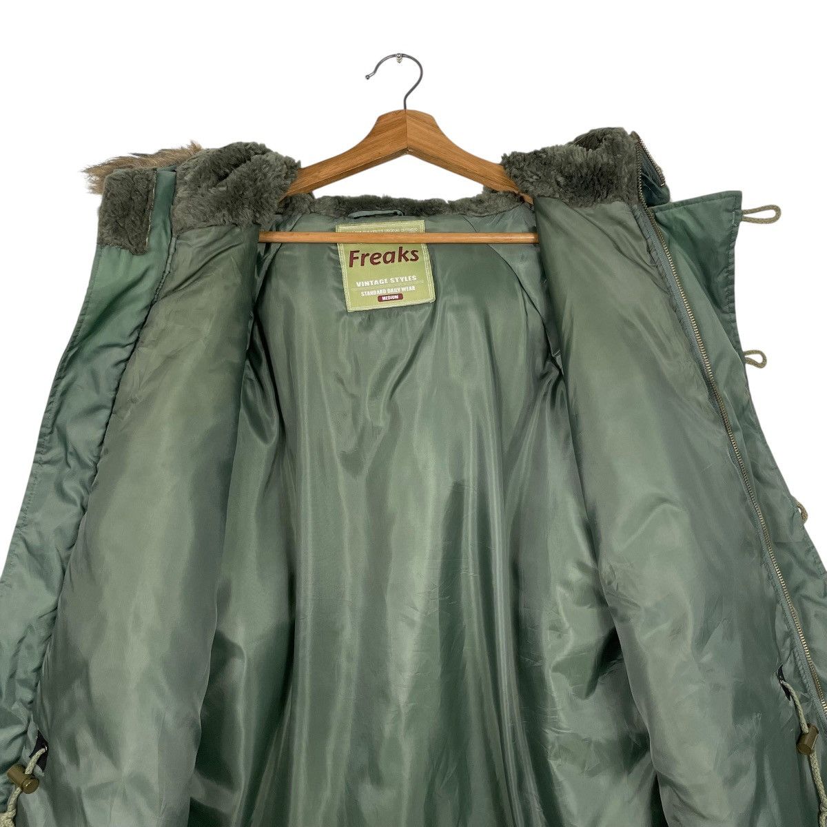Japanese Brand Japanese Brand Freak Military Hooded Parka Jacket Size US M / EU 48-50 / 2 - 13 Thumbnail