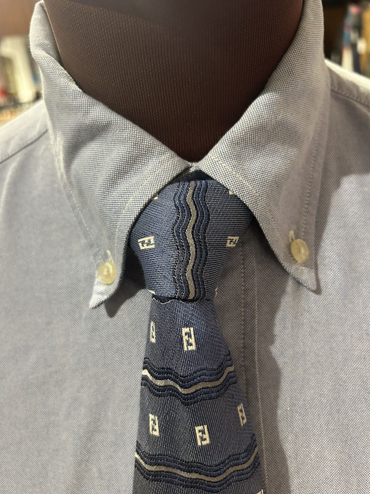 Fendi Fendi Neck Tie Size ONE SIZE - 4 Thumbnail
