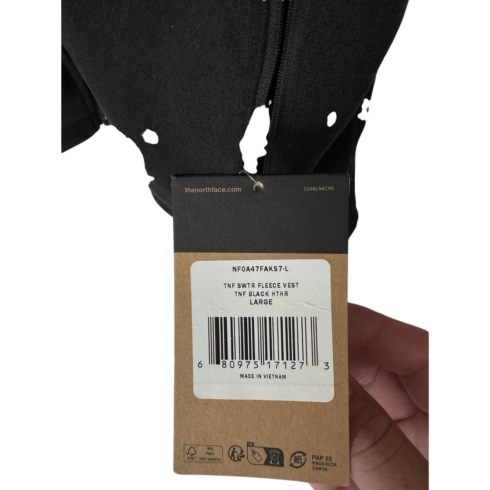 The North Face The North Face Sweater Fleece Vest Men’s Large New Size US L / EU 52-54 / 3 - 2 Thumbnail