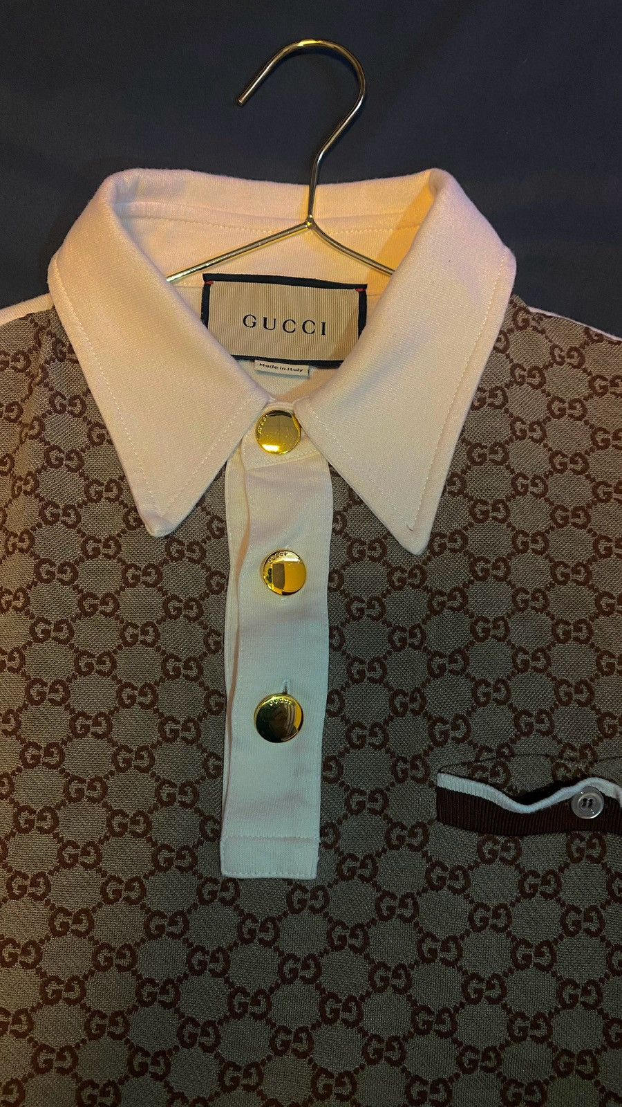 Gucci Gucci Polo Monogram Size US S / EU 44-46 / 1 - 3 Thumbnail