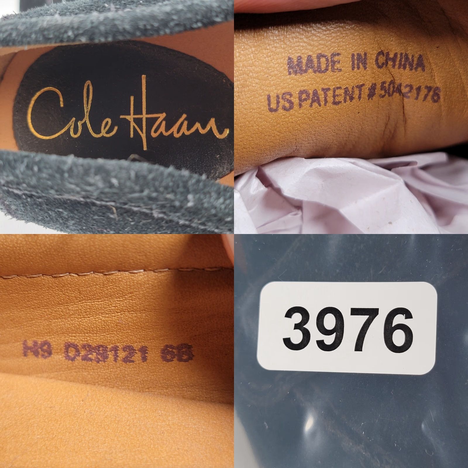 Cole Haan COLE HAAN Air Loafers Womens 6 B Leather Suede Black Slip On Flat Casual Size US 6 / IT 36 - 9 Thumbnail