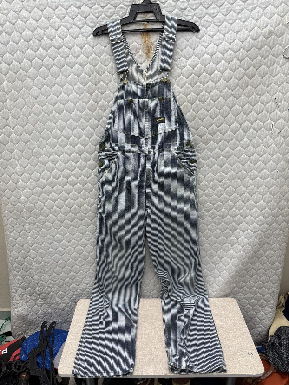 Oshkosh 🔥🔥🔥ARCHIVE VINTAGE OSHKOSH BGOSH OVERALL Size US 35 - 1 Thumbnail