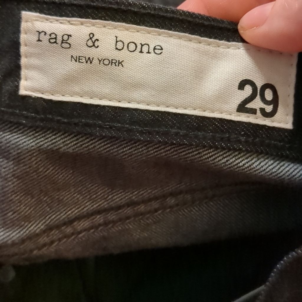 Rag & Bone Rag & bone Maya high rise black shorts size 29 Size 29" - 5 Thumbnail
