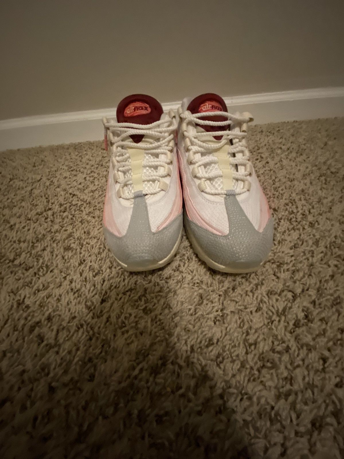 image of Nike Air Max 95 Anatomy Of Air Shoes in Red, Men's (Size 9.5)