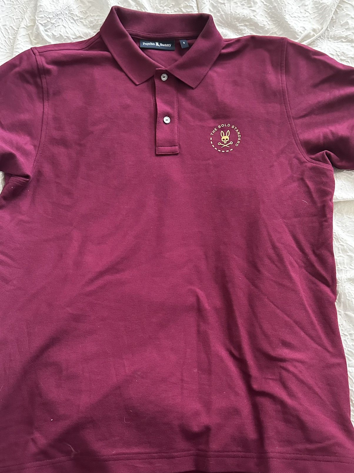Psycho Bunny Psycho bunny limited edition staff crimson polo Size US M / EU 48-50 / 2 - 1 Thumbnail