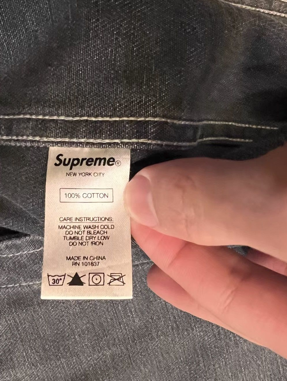 Supreme Supreme lion's Den denim Trucker work Jacket Size US S / EU 44-46 / 1 - 4 Thumbnail