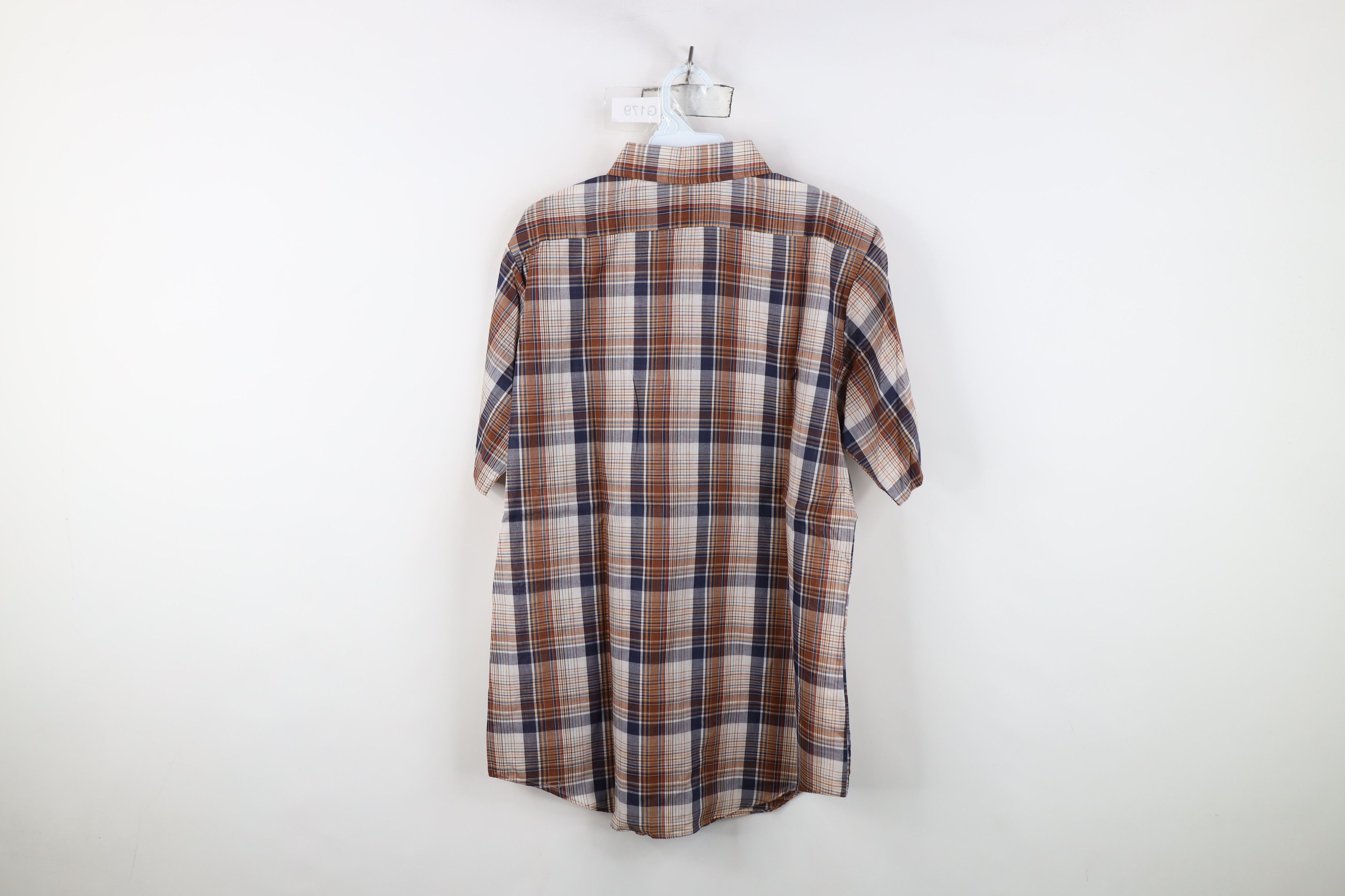 Vintage Deadstock Vintage 70s 80s Streetwear Collared Button Shirt Size US L / EU 52-54 / 3 - 9 Thumbnail