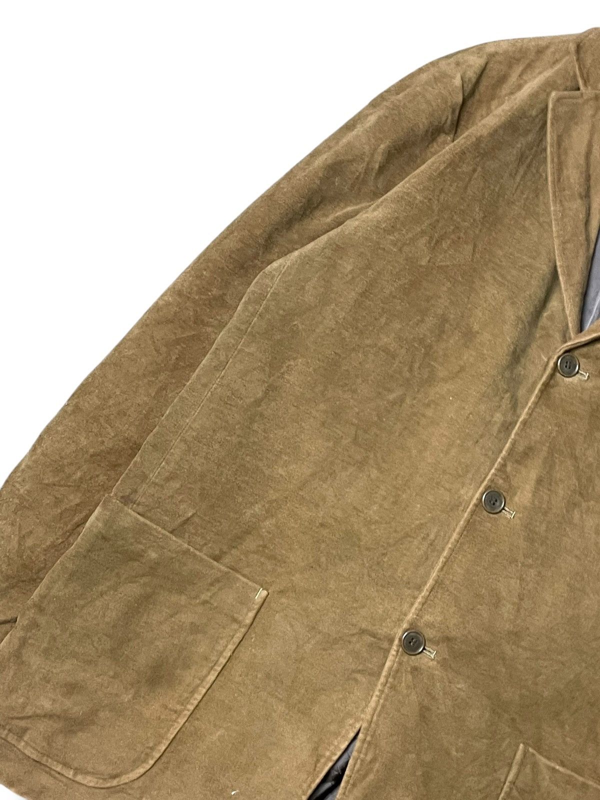 Japanese Brand × Uniqlo × Vintage Uniqlo Velvet Antelope Jacket (70) Size US XL / EU 56 / 4 - 4 Thumbnail