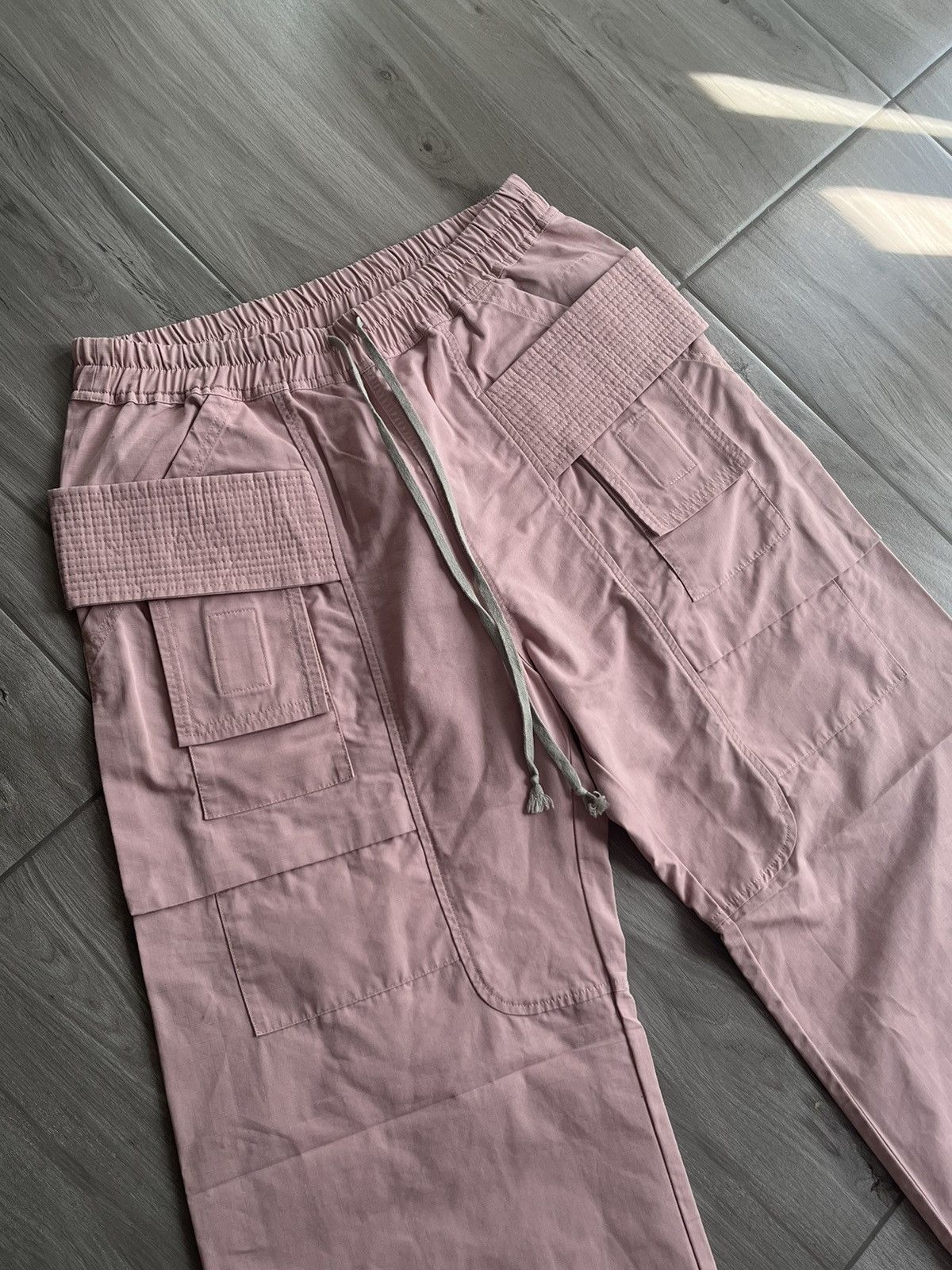 Rick Owens Drkshdw Rick owens drkshdw creatch faded pink wide Size US 38 / EU 54 - 3 Thumbnail