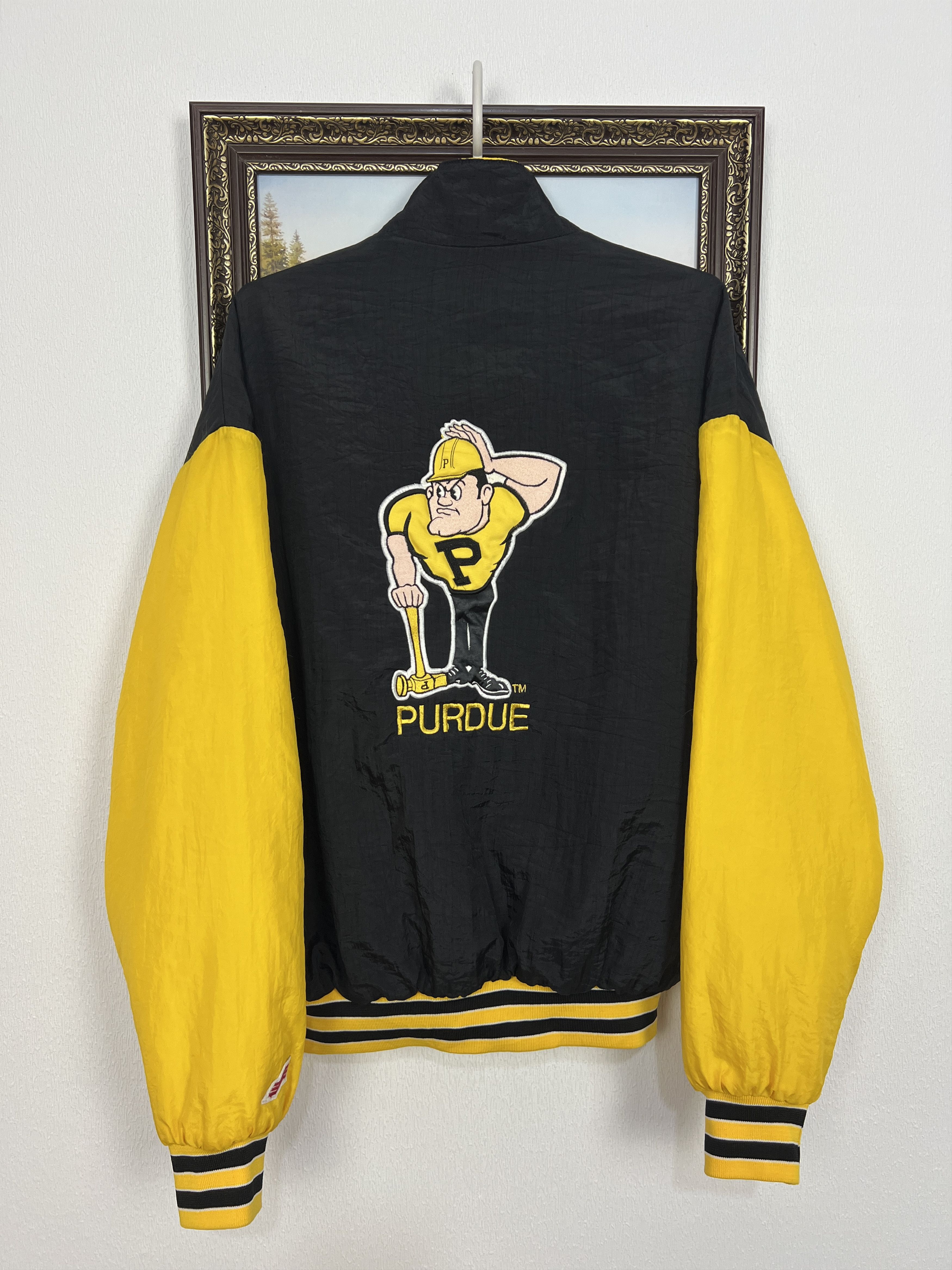 Swingster Swingster NCAA Purdue Boilermakers Jacket Bomber Rare Size US L / EU 52-54 / 3 - 10 Thumbnail