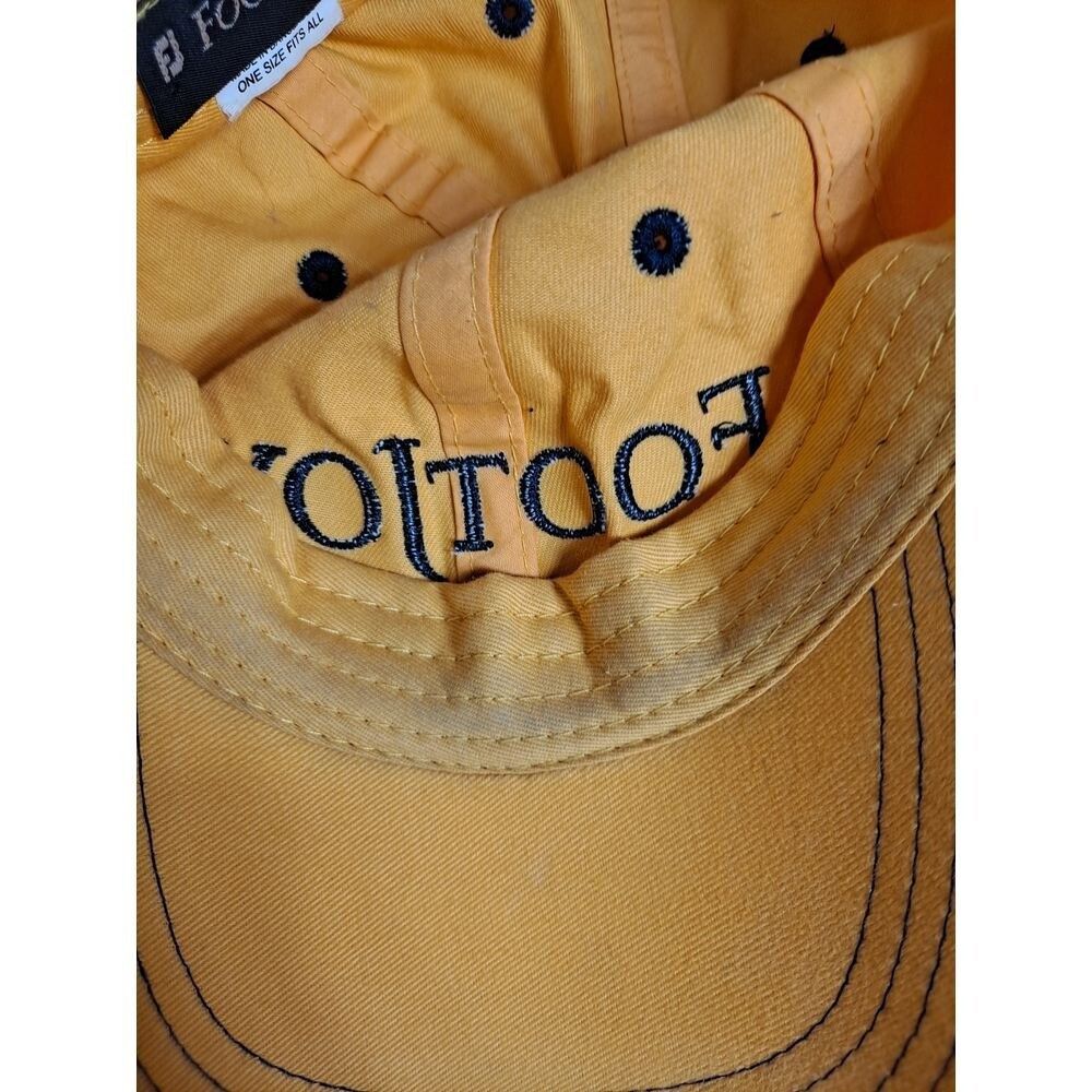 Footjoy FootJoy Golf Hat Cap Adjustable Embroidered Logo One Size Size ONE SIZE - 5 Thumbnail
