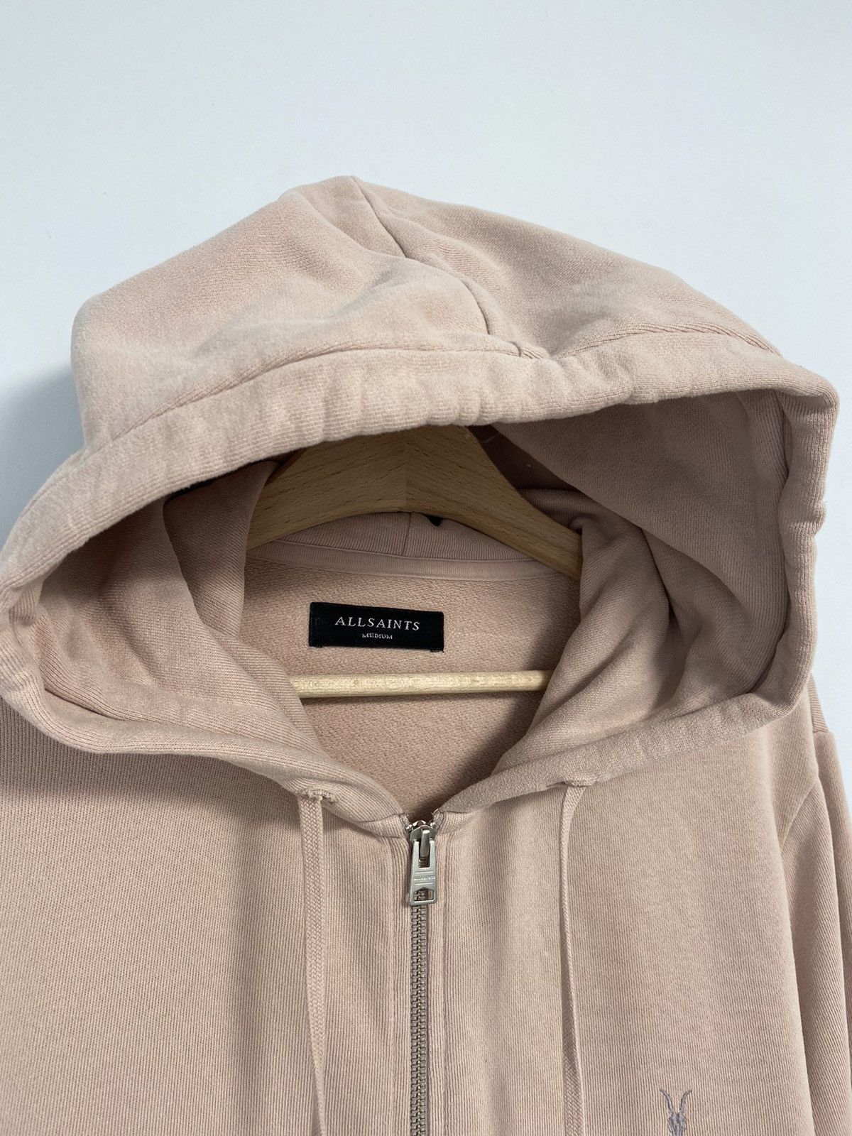 Allsaints Allsaints Zip Hoodie Vintage Y2k Style Size US M / EU 48-50 / 2 - 3 Thumbnail