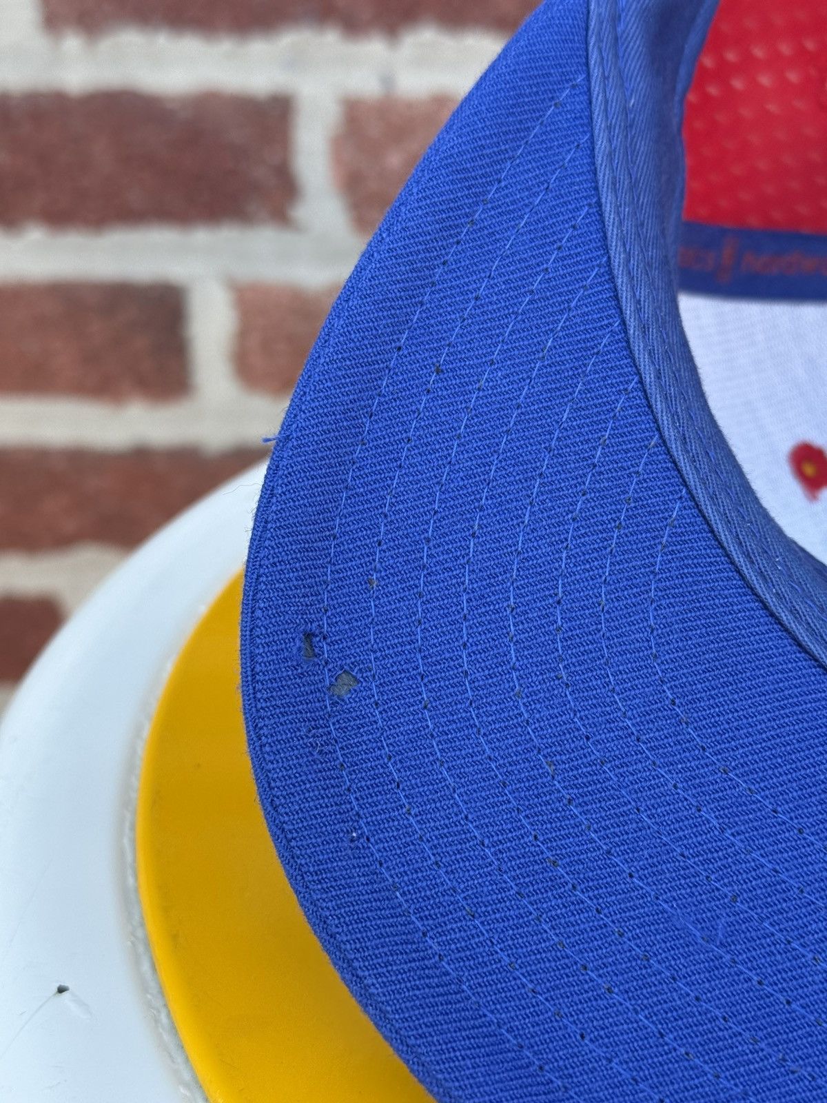 NBA × Reebok Vintage 00’s Reebok X NBA Washington Bullets Snapback Hat Size ONE SIZE - 10 Thumbnail