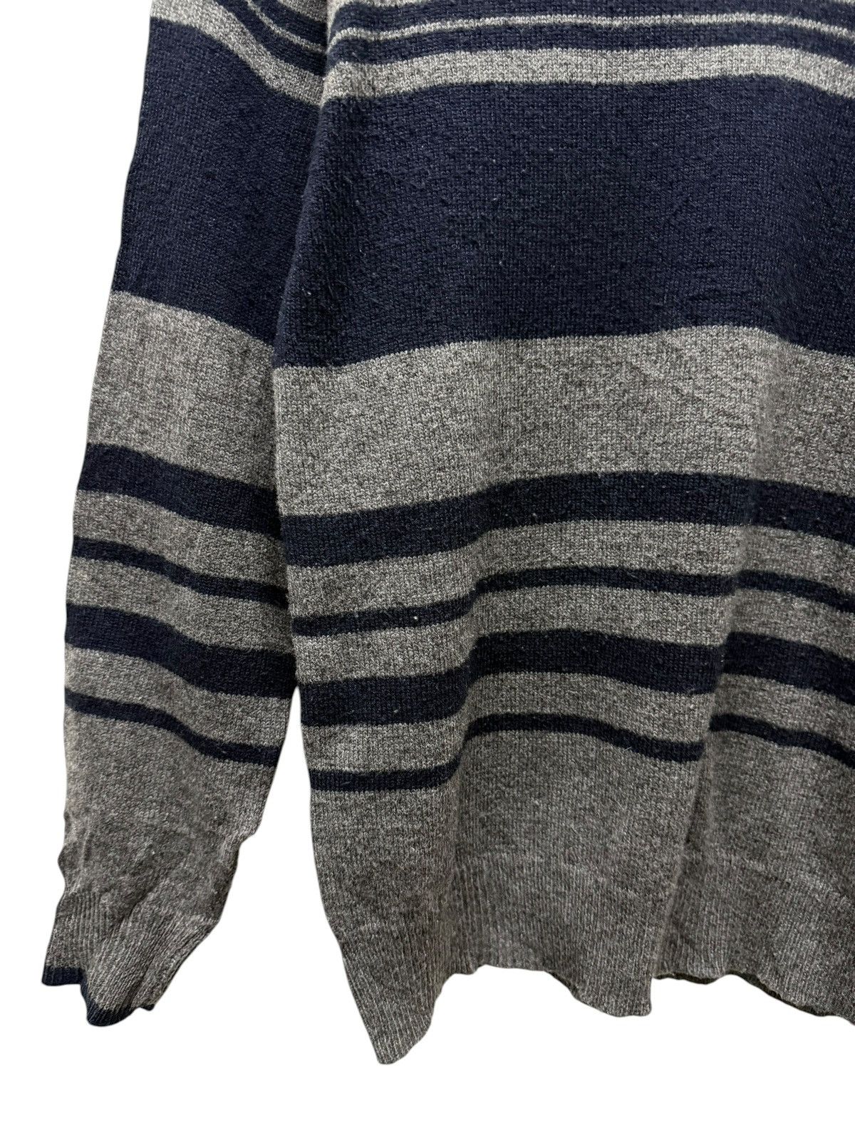 Takeo Kikuchi Vintage Tk. Takeo Kikuchi Crewneck Striped Knitwear Sweater Size US M / EU 48-50 / 2 - 3 Thumbnail