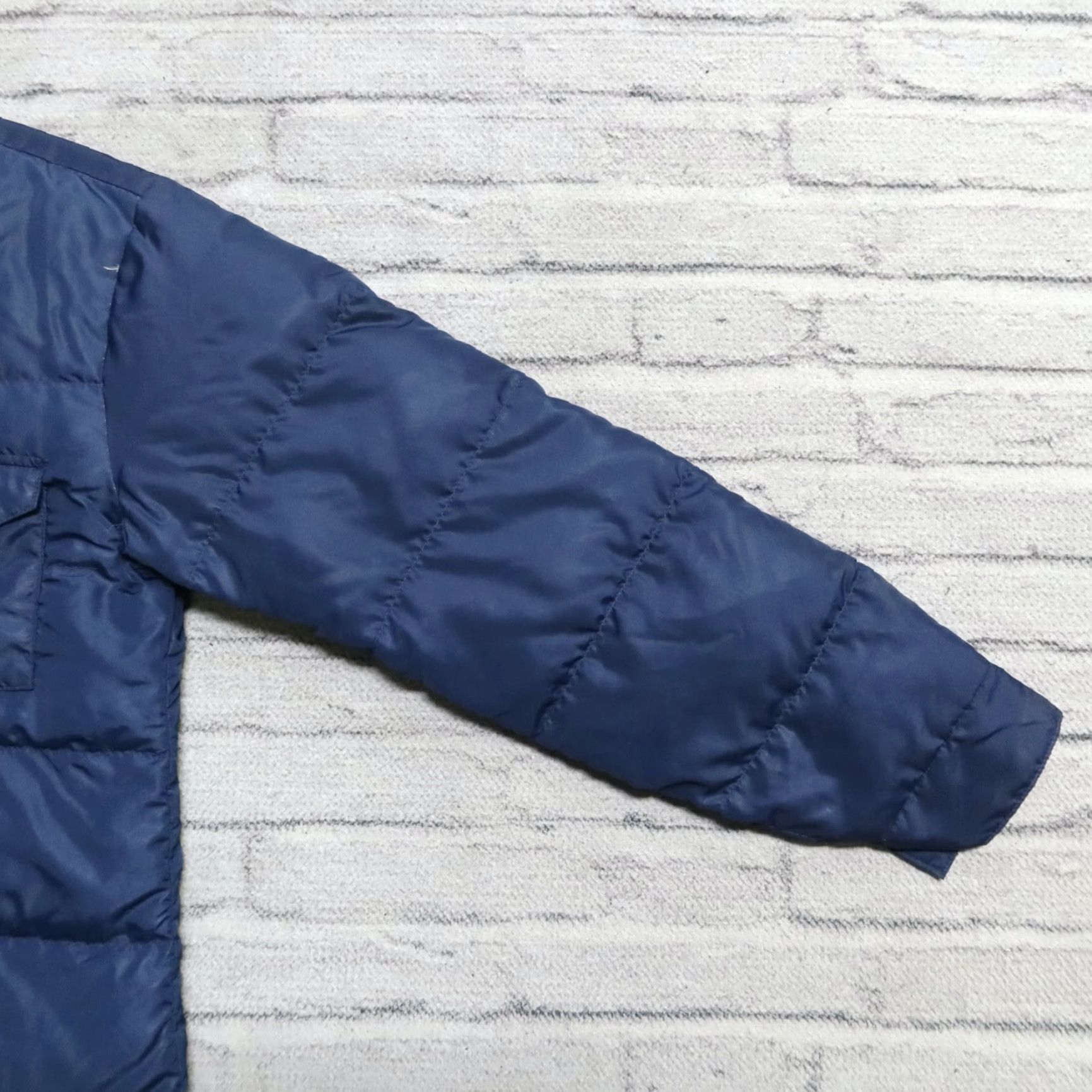 The North Face Vintage North Face Quilted Puffer Western Jacket Shirt Navy XL Mens Size US XL / EU 56 / 4 - 5 Thumbnail