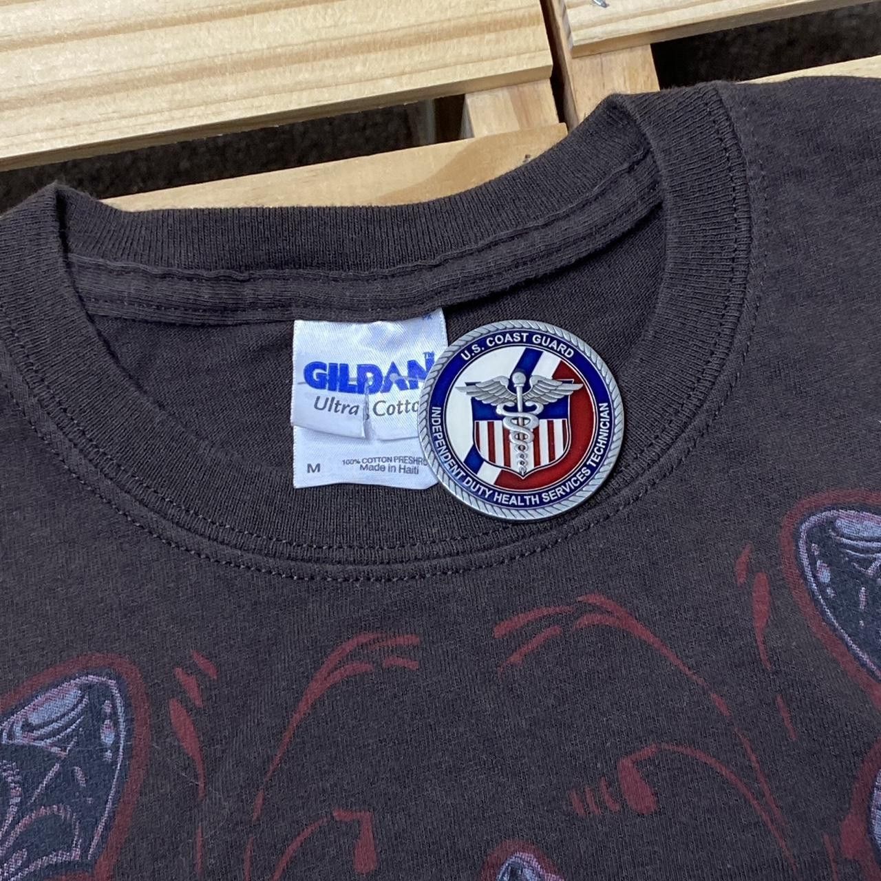 Gildan Daytona Beach Bike Week 2010 Brown Y2K Biker Tee Size Medium Size US M / EU 48-50 / 2 - 3 Thumbnail