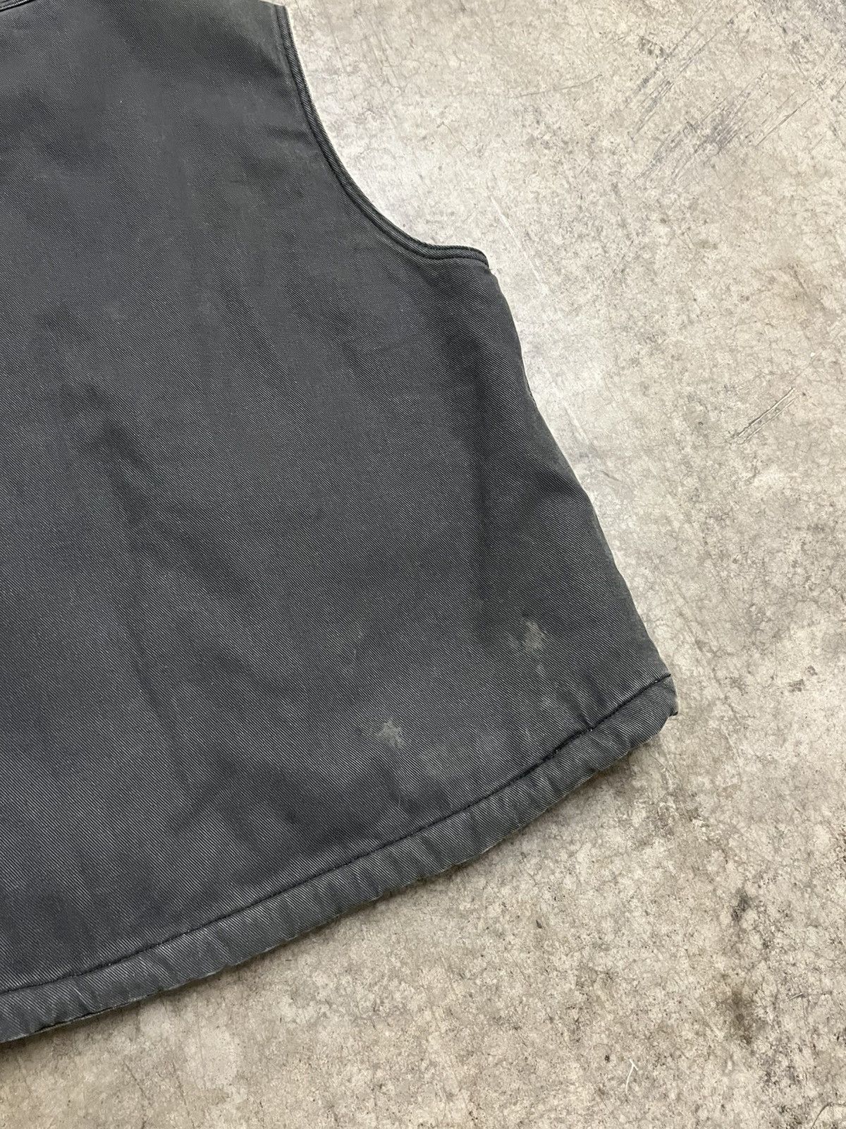 Carhartt × Vintage Carhartt style Sherpa lined workwear vest faded hype rare Size US L / EU 52-54 / 3 - 6 Thumbnail