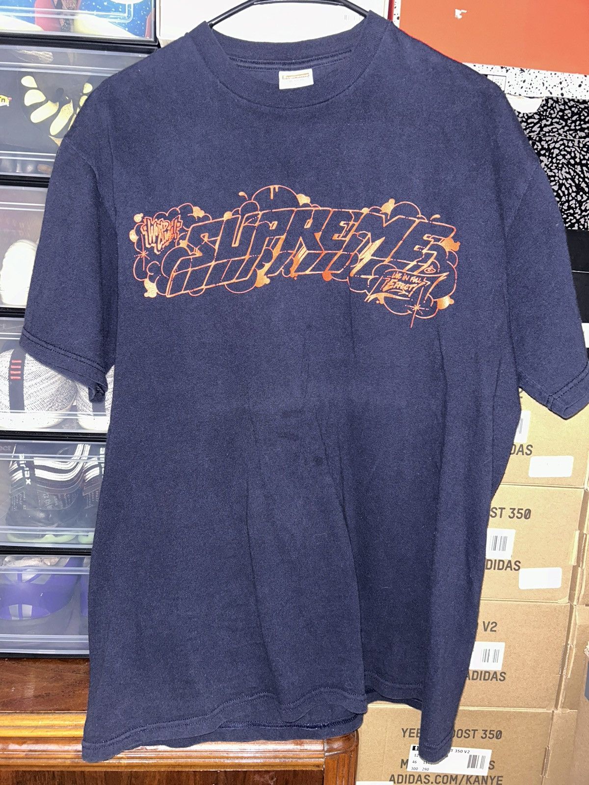 2003 Supreme World Class Live In The Full Effect Tee Shirt