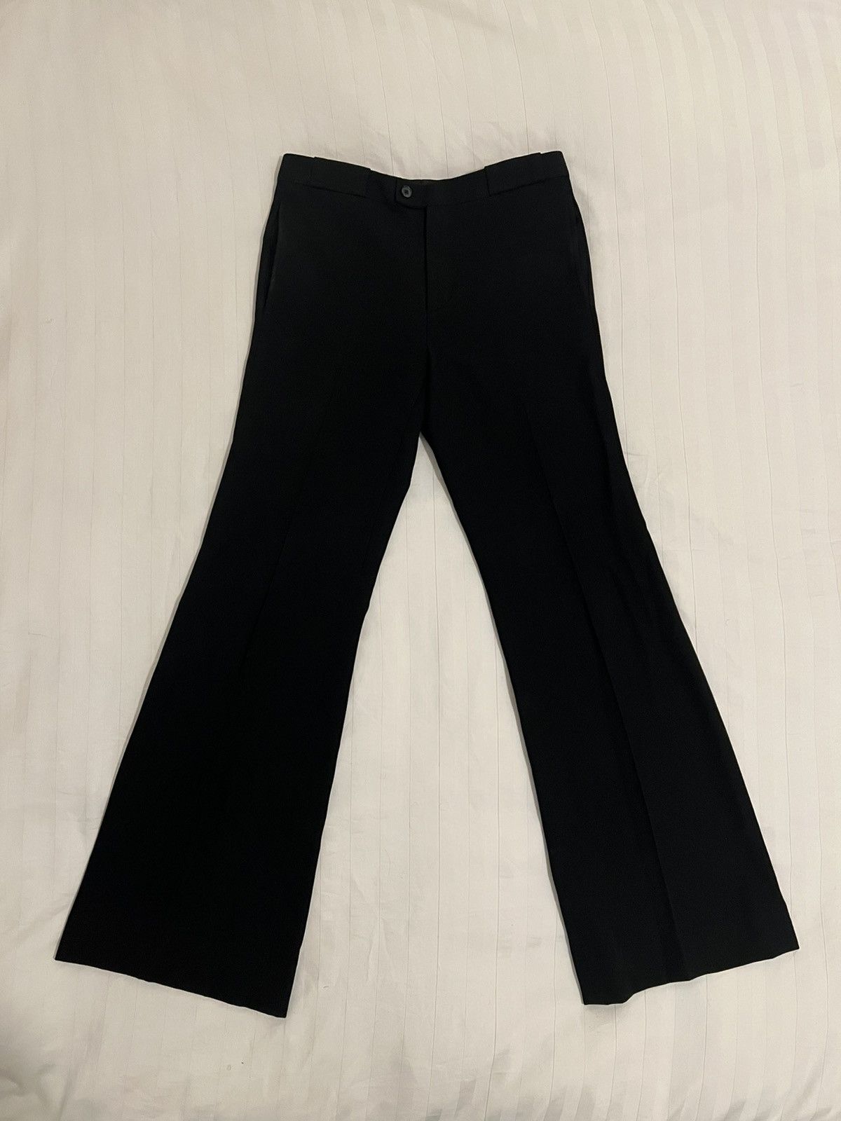 Givenchy Fine French Wool Flare Pants Size US 30 / EU 46 - 1 Thumbnail