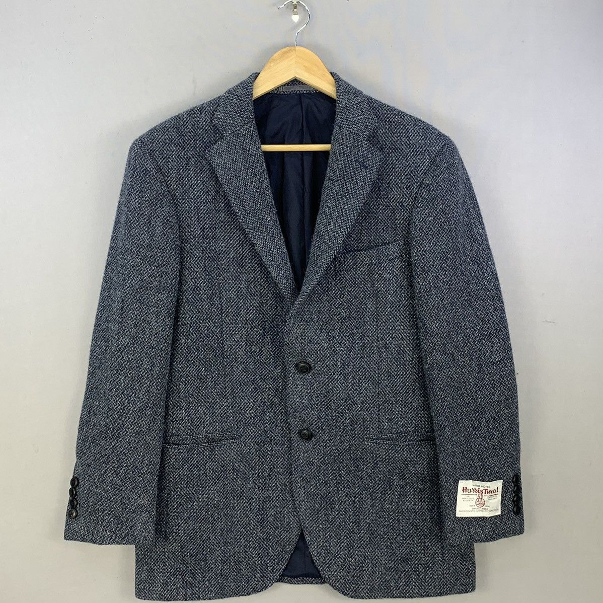 Harris Tweed Vintage Harris Tweed Wool Blazer Jacket Size US L / EU 52-54 / 3 - 2 Thumbnail