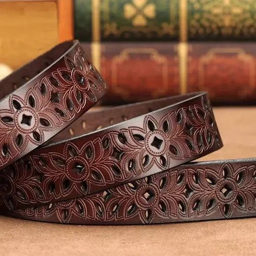 Other Genuine Leather Belts Size ONE SIZE - 2 Thumbnail