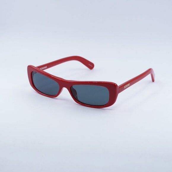 Jacquemus Jacquemus CAPRI JAC/55 C2 Sunglasses Red Rectangle Frame Size ONE SIZE - 1 Thumbnail