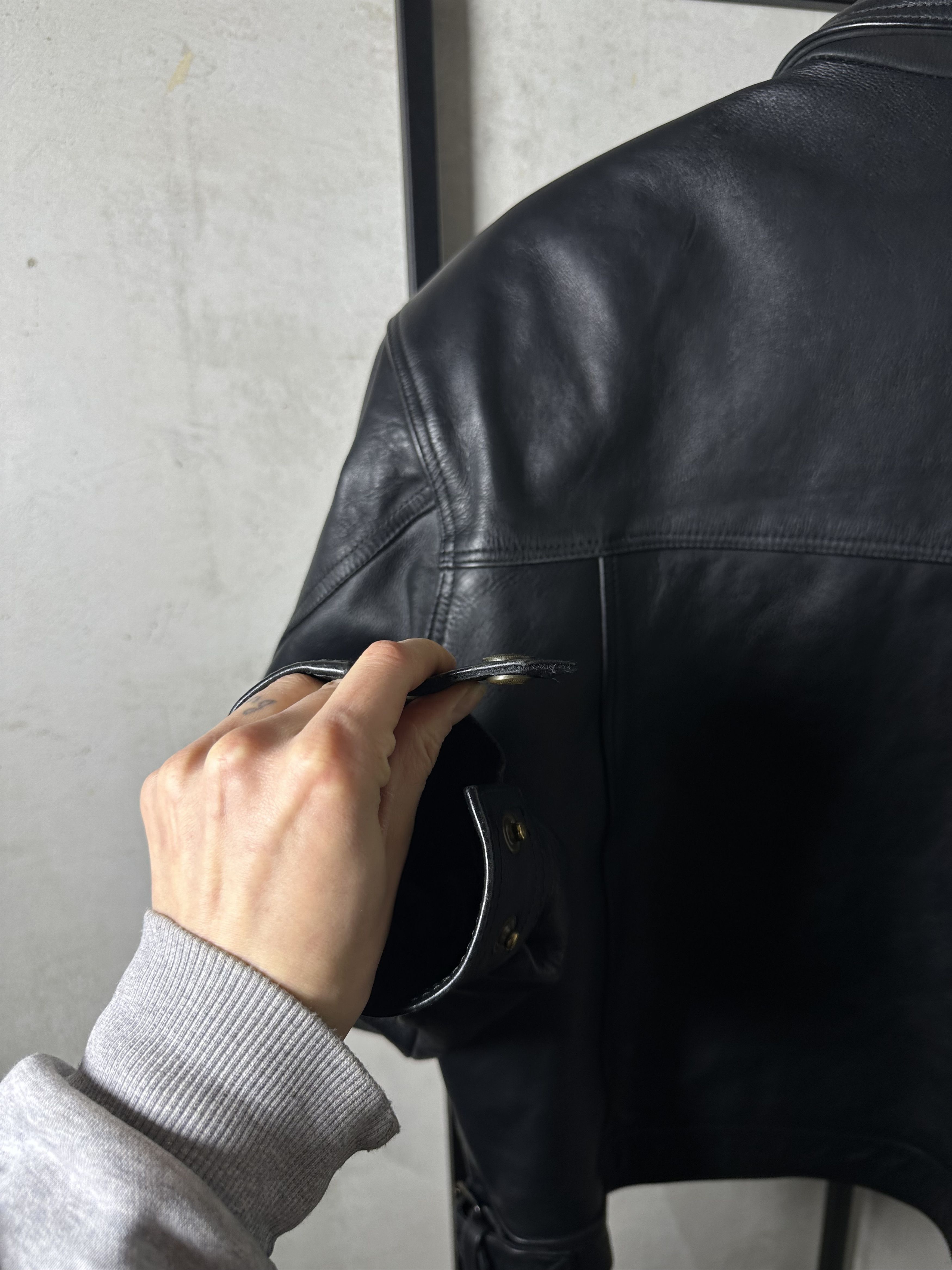 Genuine Leather Leather Western Trucker Jacket Size US L / EU 52-54 / 3 - 7 Thumbnail