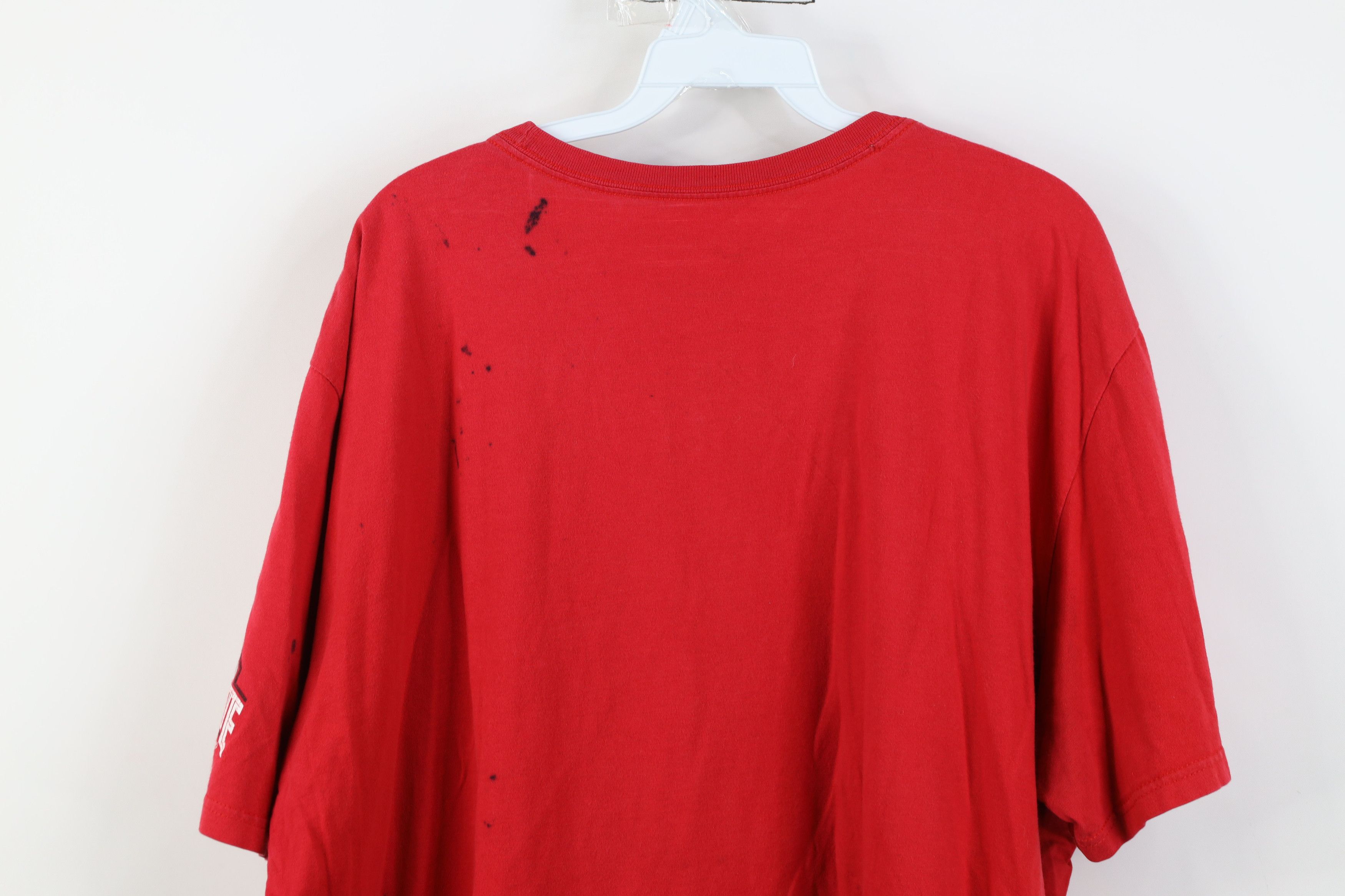 Nike Vintage Y2K Nike Center Swoosh Ohio State University T-Shirt Size US XXL / EU 58 / 5 - 15 Thumbnail