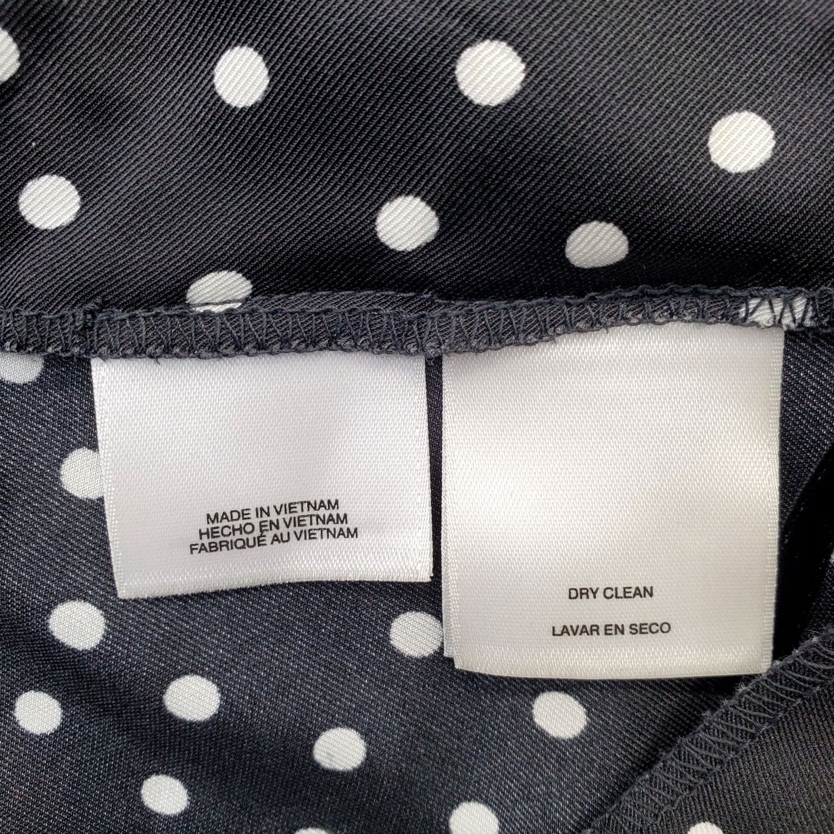 Nine West Nine West Womens Skirt Knee Length Flared Polka Dot Side Zip L Multicolor NWT Womens Size L Size 36" / US 14 / IT 50 - 7 Thumbnail