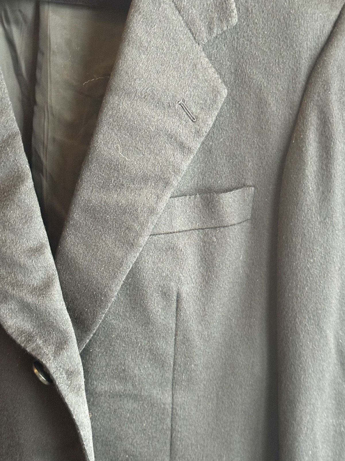 Saint Laurent Paris Saint laurent paris vintage men cashmere wool jacket 48 Size 48R - 13 Thumbnail