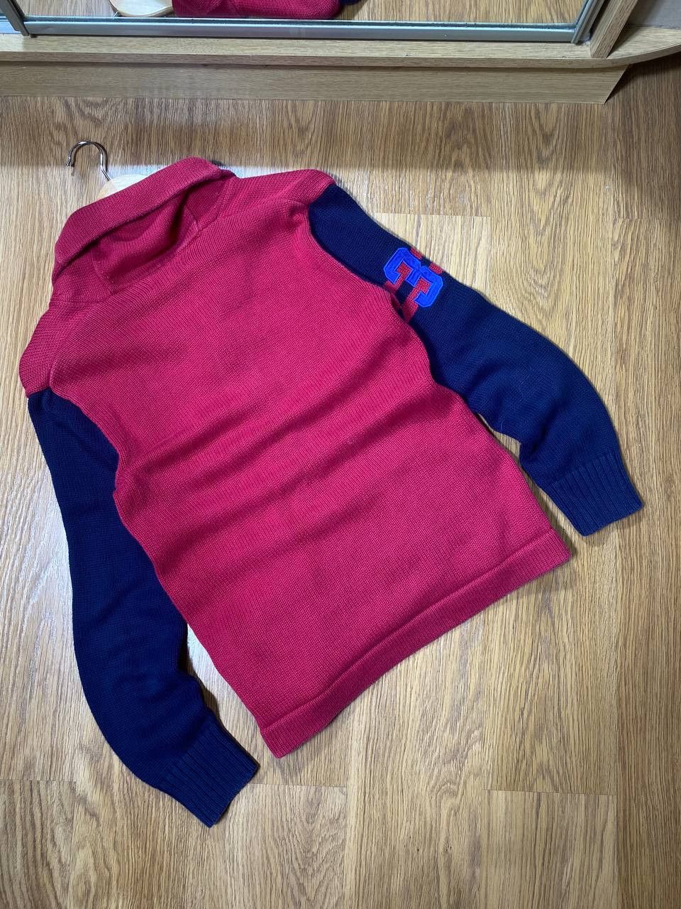 Polo Ralph Lauren Vintage Y2K Polo Ralph Lauren Wool Sweater nova check Size US S / EU 44-46 / 1 - 19 Thumbnail