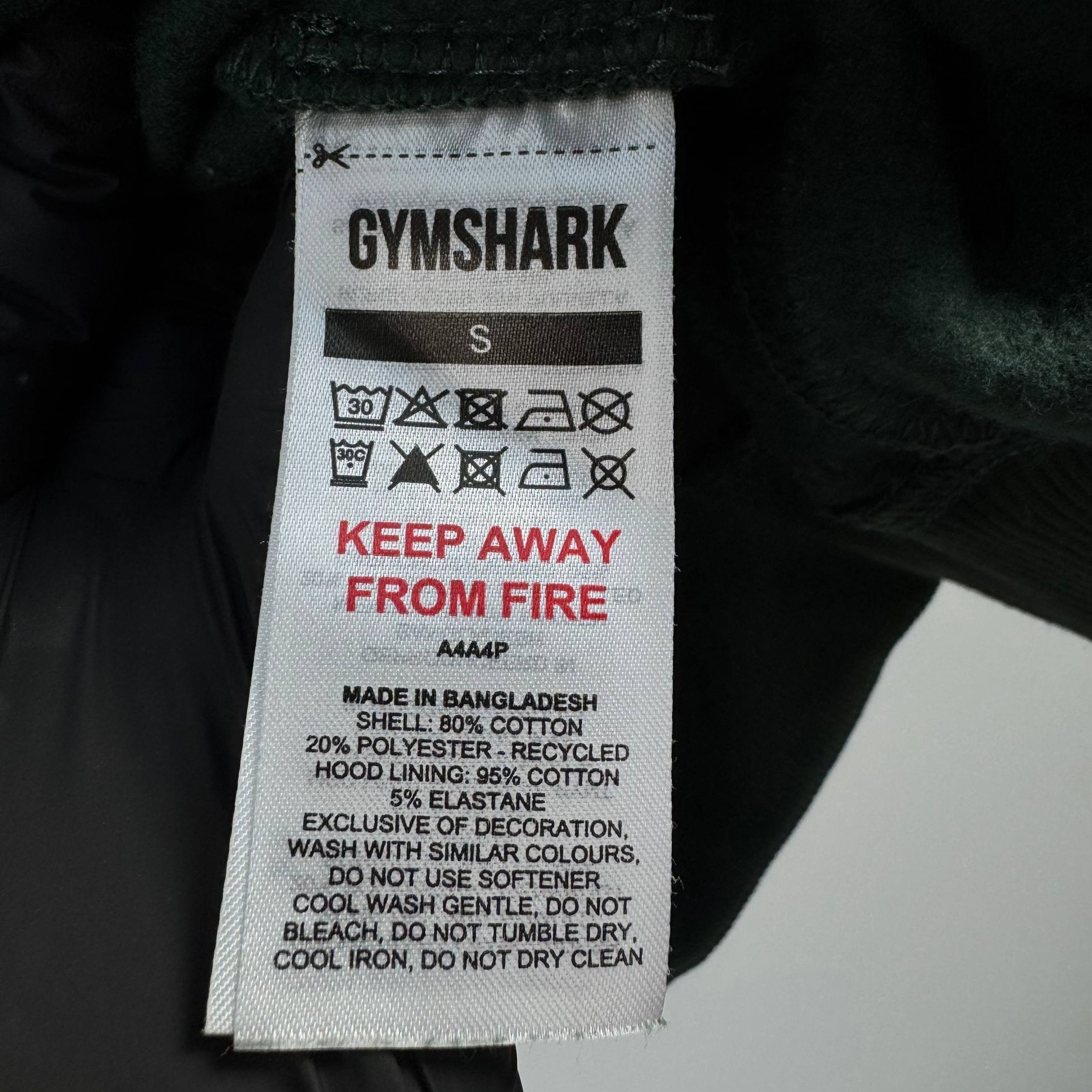 Gymshark Gymshark Logo Pullover Hoodie Green Mens Size S Size US S / EU 44-46 / 1 - 4 Thumbnail