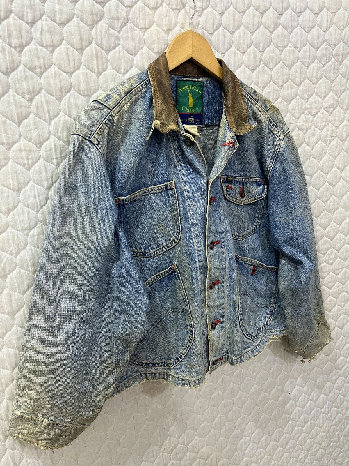 Lee (Zzzz)🔥🔥RARE VINTAGE 70’S LEE DENIM JACKET Size US M / EU 48-50 / 2 - 3 Thumbnail