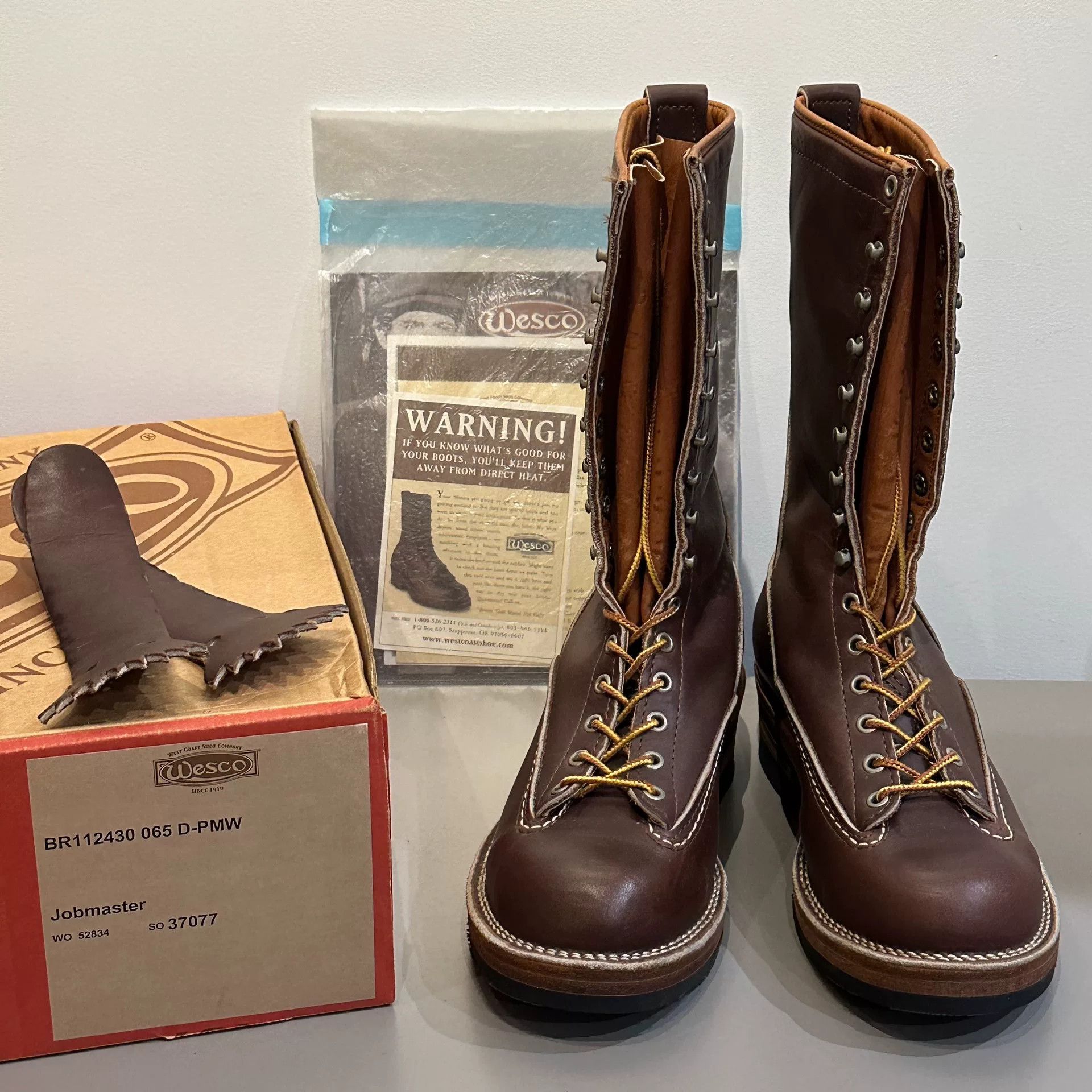 WESCO Wesco Jobmaster Women's 6.5d Boots Size US 6.5 / IT 36.5 - 1 Thumbnail