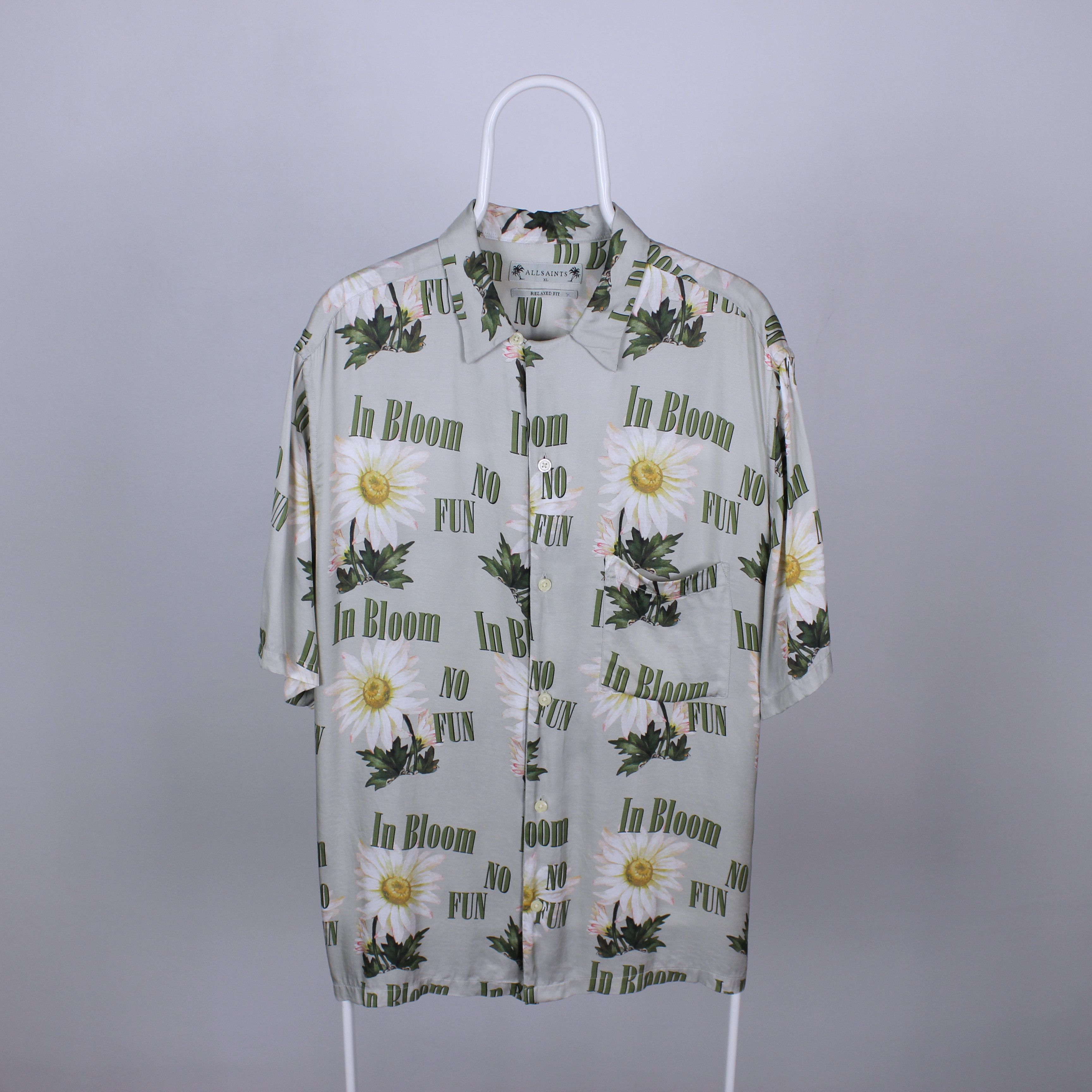 Allsaints Allsaints shirt men no fun SS shirt XL Size US XL / EU 56 / 4 - 4 Thumbnail