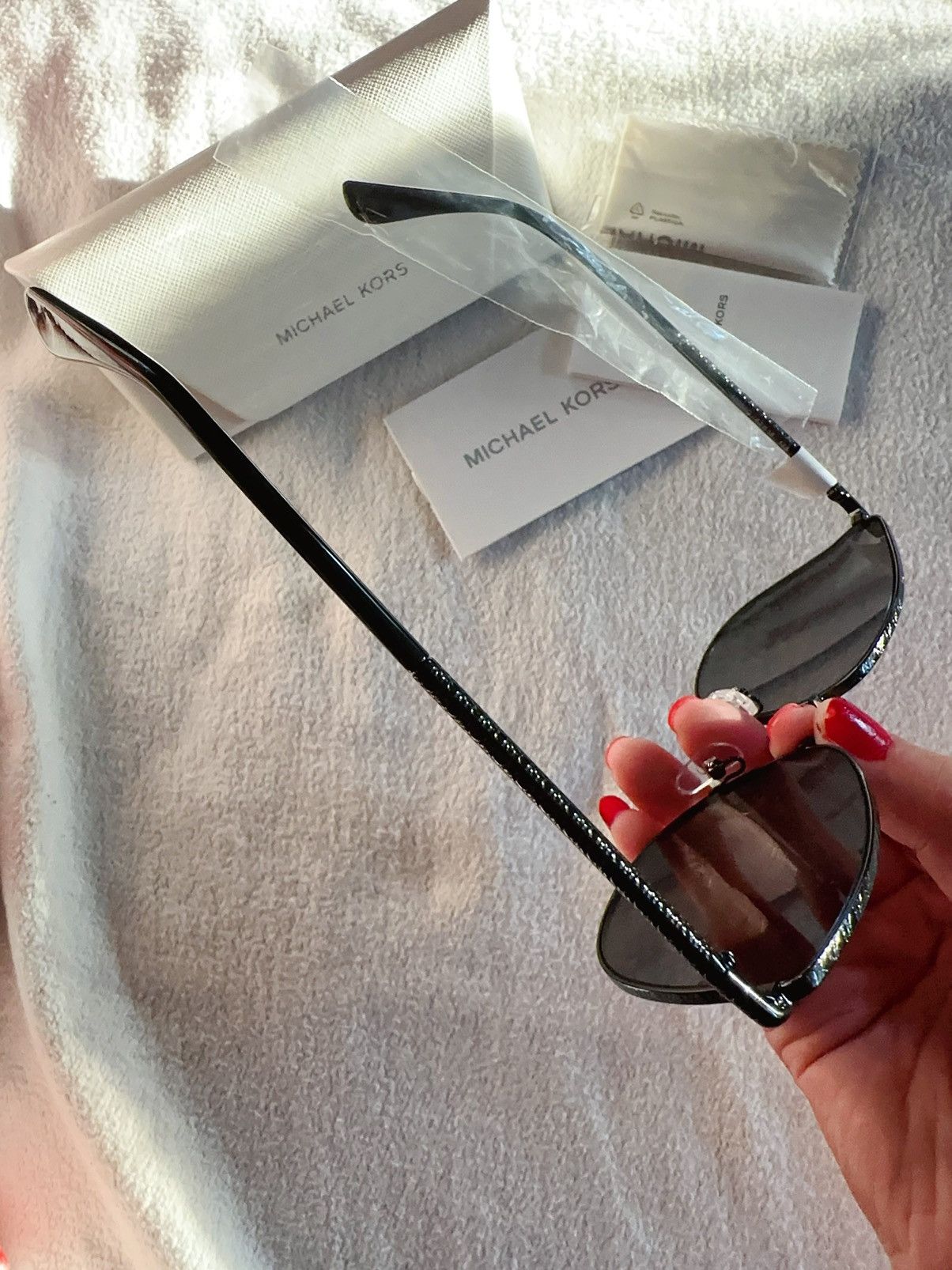 Michael Kors Michael Kors Sunglasses MK1120 SALT LAKE CITY 10056G Shiny B Size ONE SIZE - 12 Thumbnail