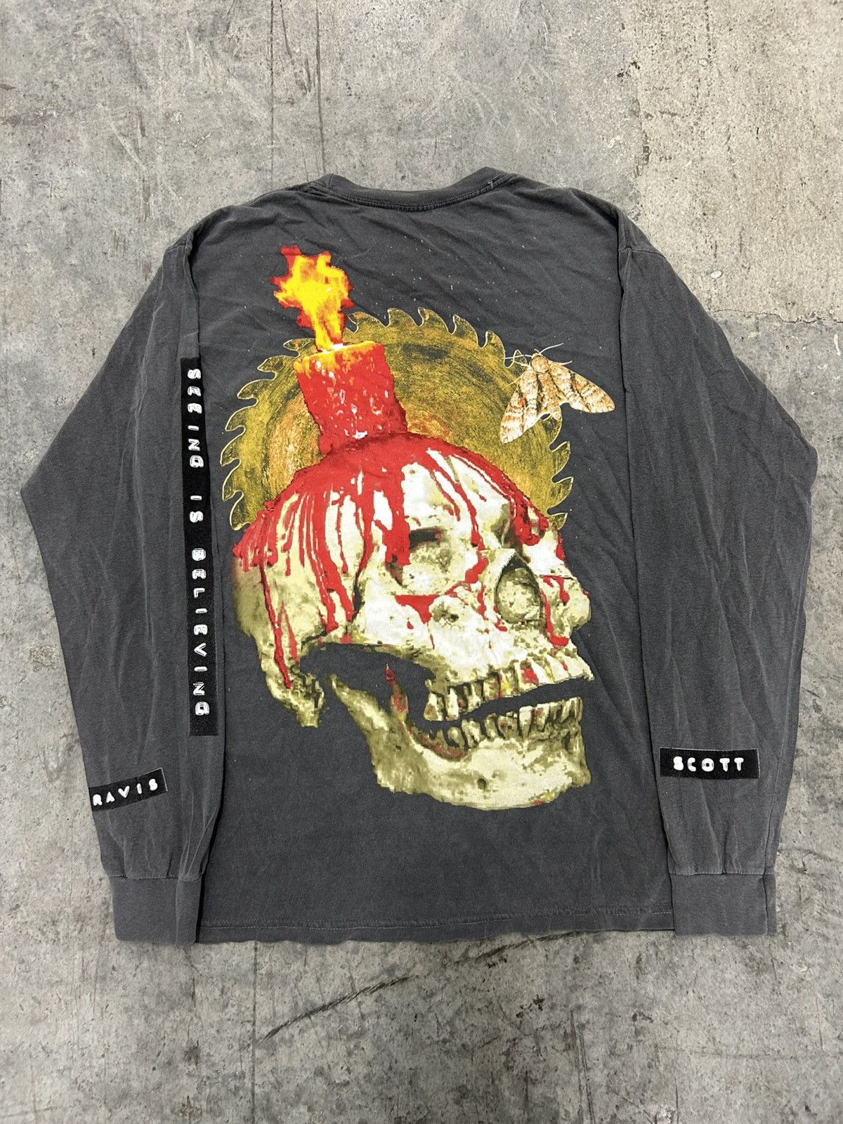 Travis Scott Travis Scott sweet dreams Halloween long sleeve RARE NY Size US M / EU 48-50 / 2 - 1 Thumbnail