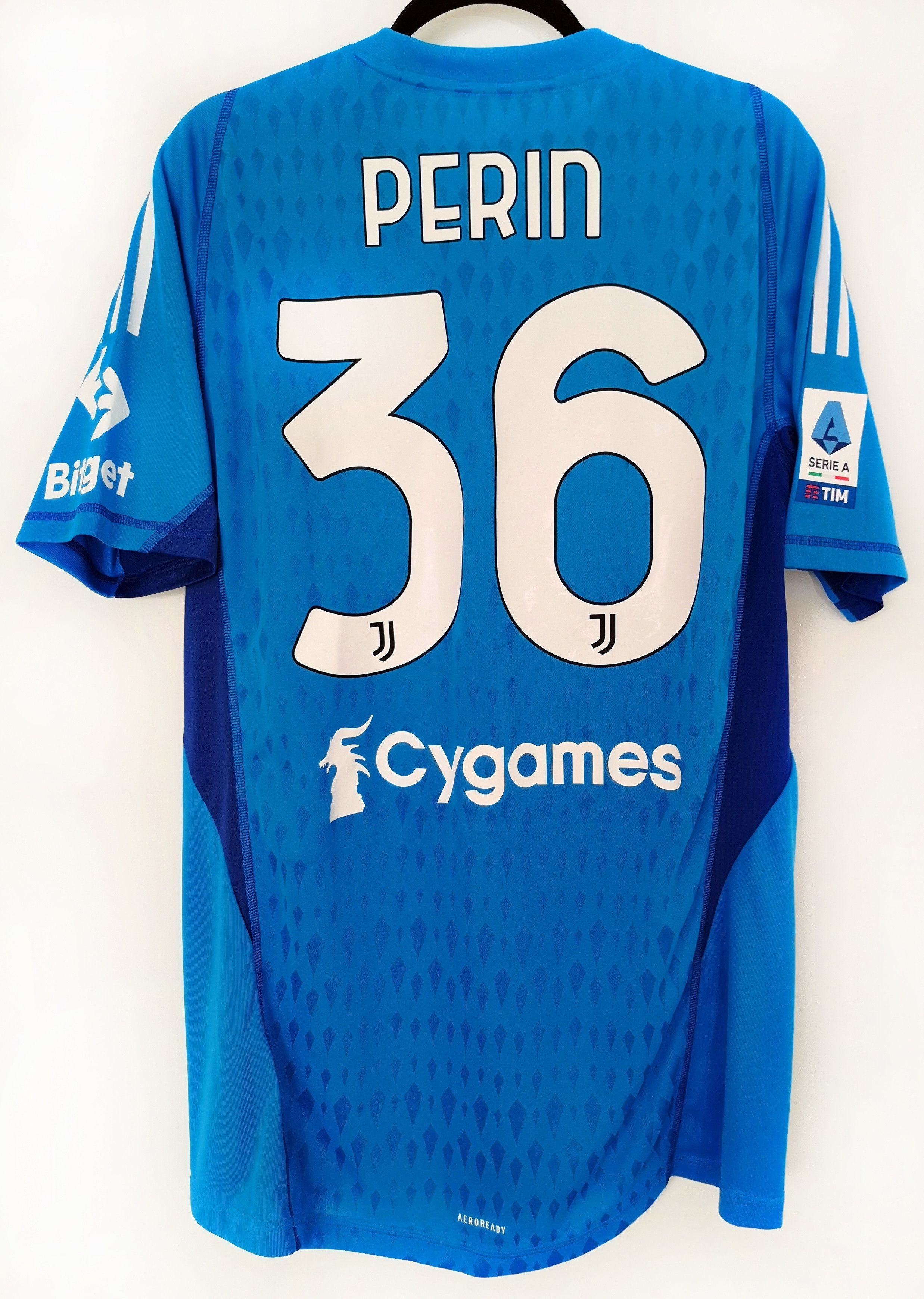 Adidas Juventus 2022/2023, Perin, match issue, COA Size US XL / EU 56 / 4 - 3 Thumbnail