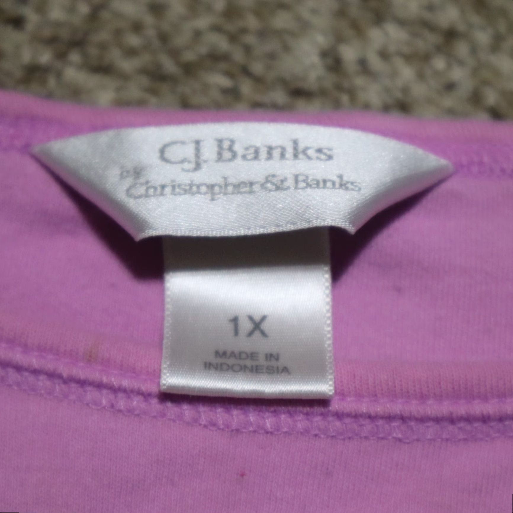 Pinko CJ Banks Shirt Adults 1X Pink Floral Tahiti T Shirt Ocean Pink Tee T-Shirt Womens Plus Size 1X Size XL / US 12-14 / IT 48-50 - 3 Thumbnail