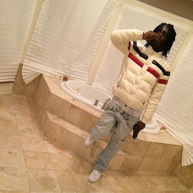 Moncler Moncler Striped Menuire Puffer Jacket Coat Chief Keef Size US L / EU 52-54 / 3 - 3 Thumbnail