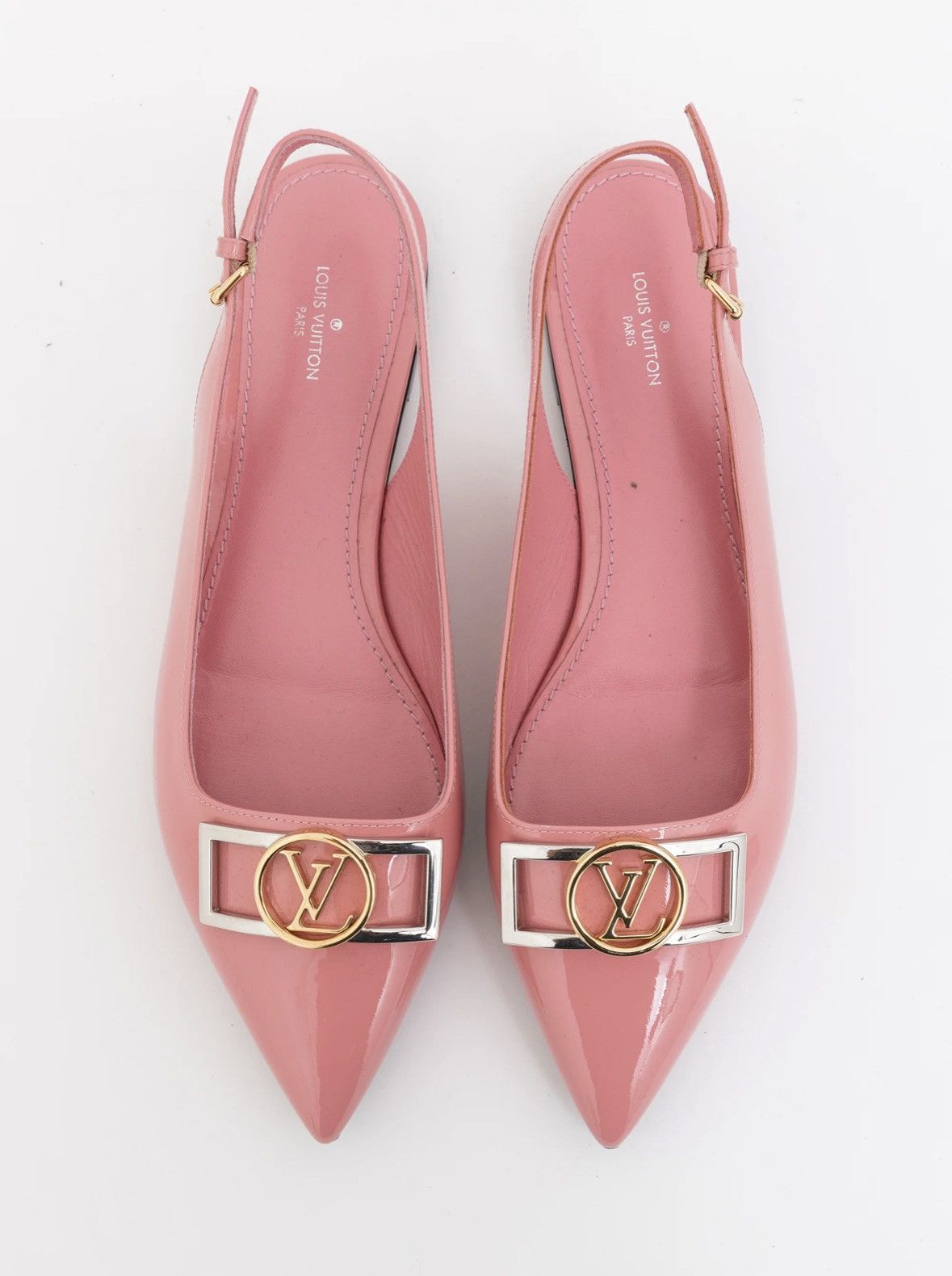 Louis Vuitton Authenticity Certificate✅ Louis Vuitton Slingbacks 💗 Size US 8 / IT 38 - 3 Thumbnail