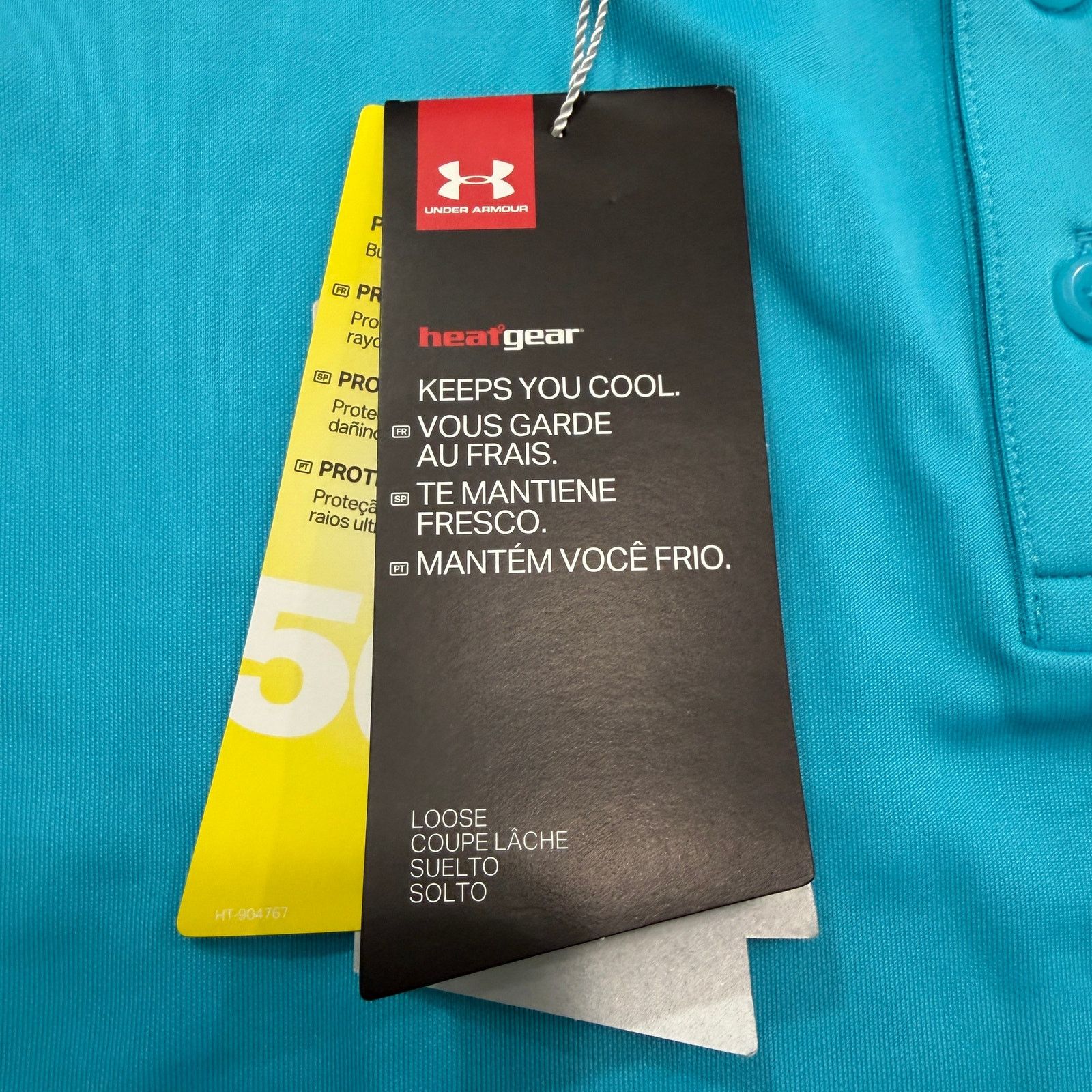 Under Armour Under Armour Heat Gear Performance Polo XL Eagle Eye NEW Size US XL / EU 56 / 4 - 5 Thumbnail