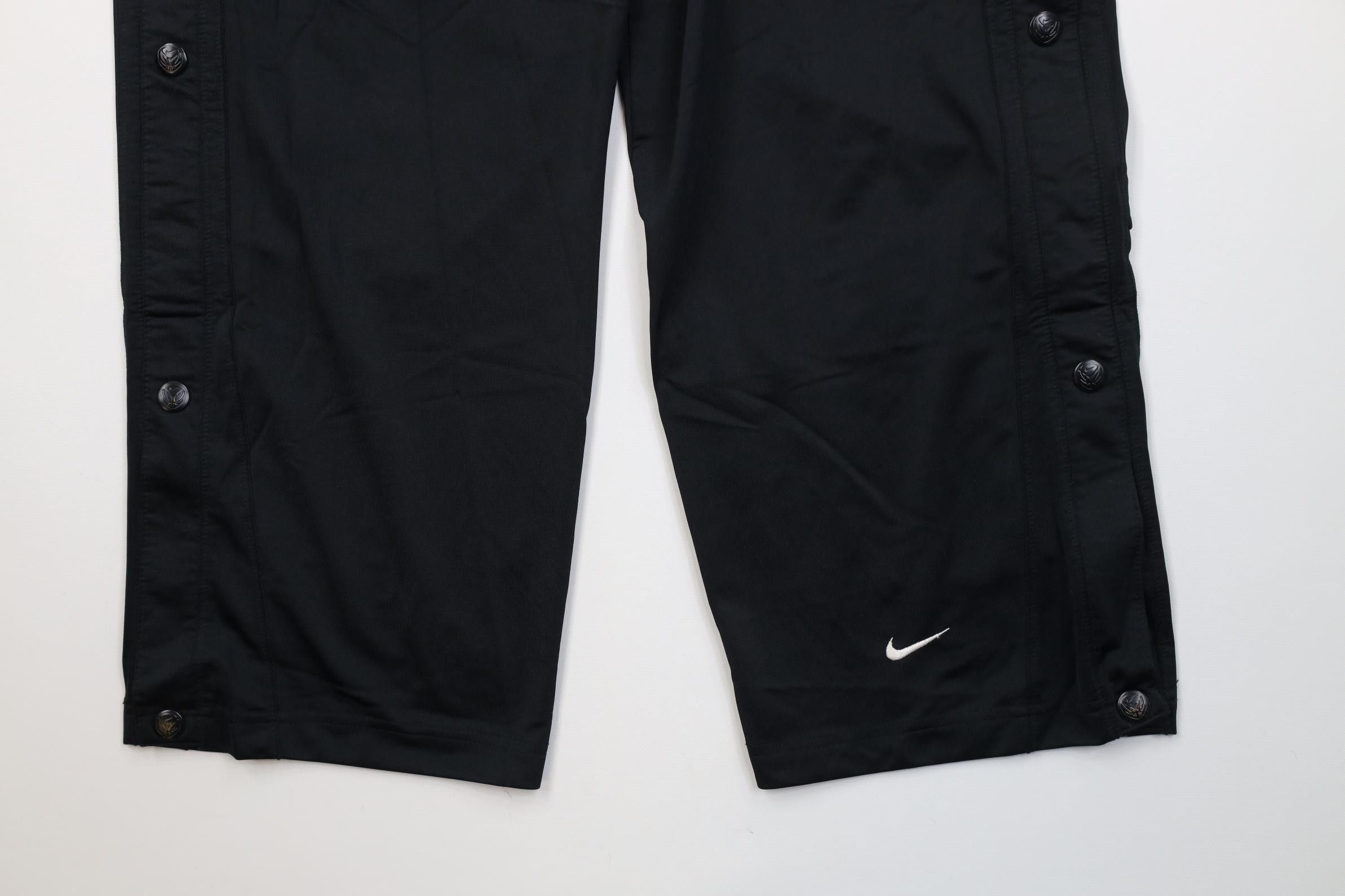 Nike Vintage Y2K Nike Mini Swoosh Wide Leg Tearaway Sweatpants Size US 32 / EU 48 - 4 Thumbnail