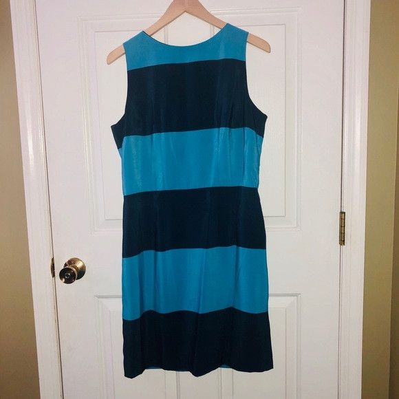 Tommy Hilfiger Tommy Hilfiger Colorblock Dress Size L / US 10 / IT 46 - 1 Thumbnail
