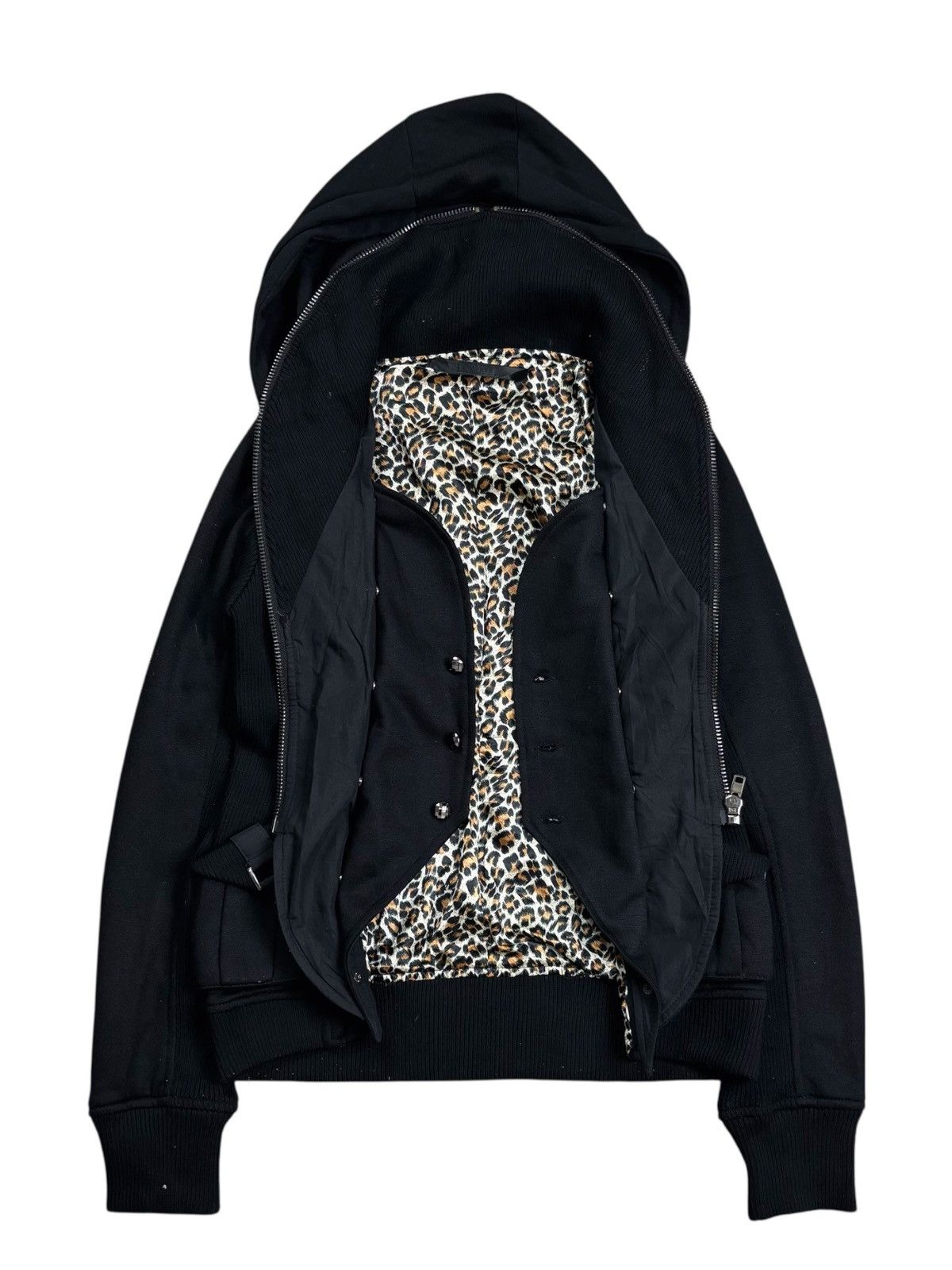 KMRii Archive Lips Service - Apocalypse Style Leopard Liner Jacket Size US M / EU 48-50 / 2 - 1 Thumbnail