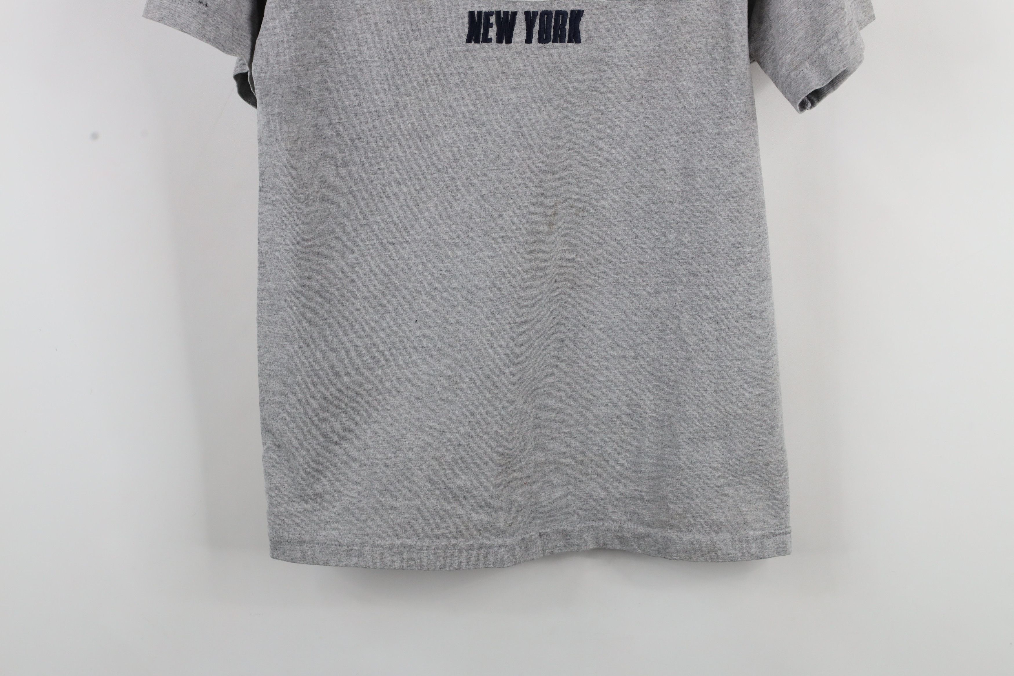 Vintage Vintage 90s Spell Out ESPN Zone New York T-Shirt Gray Size US S / EU 44-46 / 1 - 3 Thumbnail