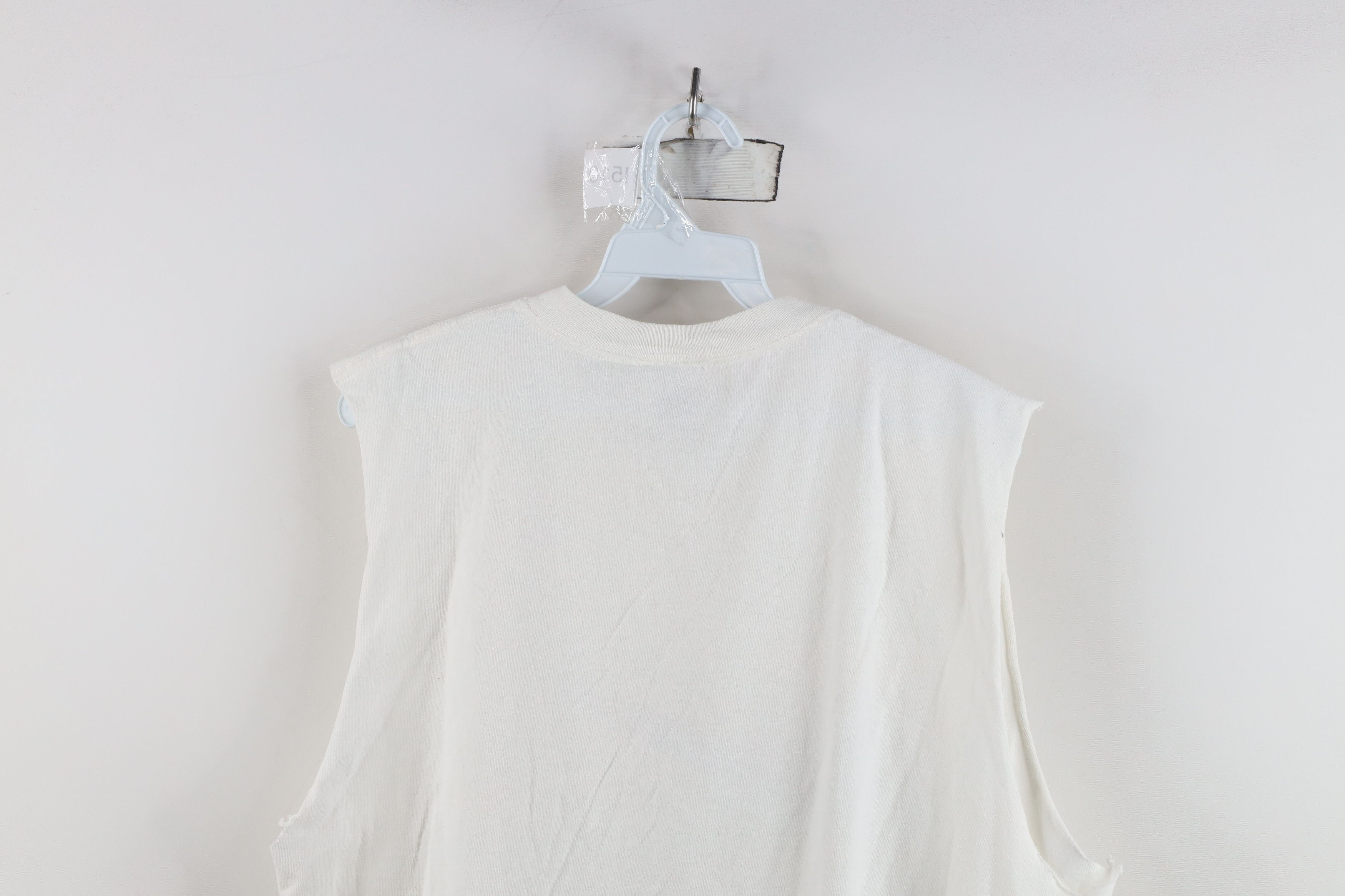 Nike Vintage 90s Nike Travis Scott Big Swoosh Cut Off T-Shirt USA Size US M / EU 48-50 / 2 - 14 Thumbnail
